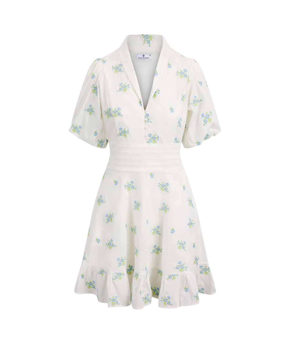 Urban Pioneers Female Makayla Dress DRESS BLUE FLOWERAOP