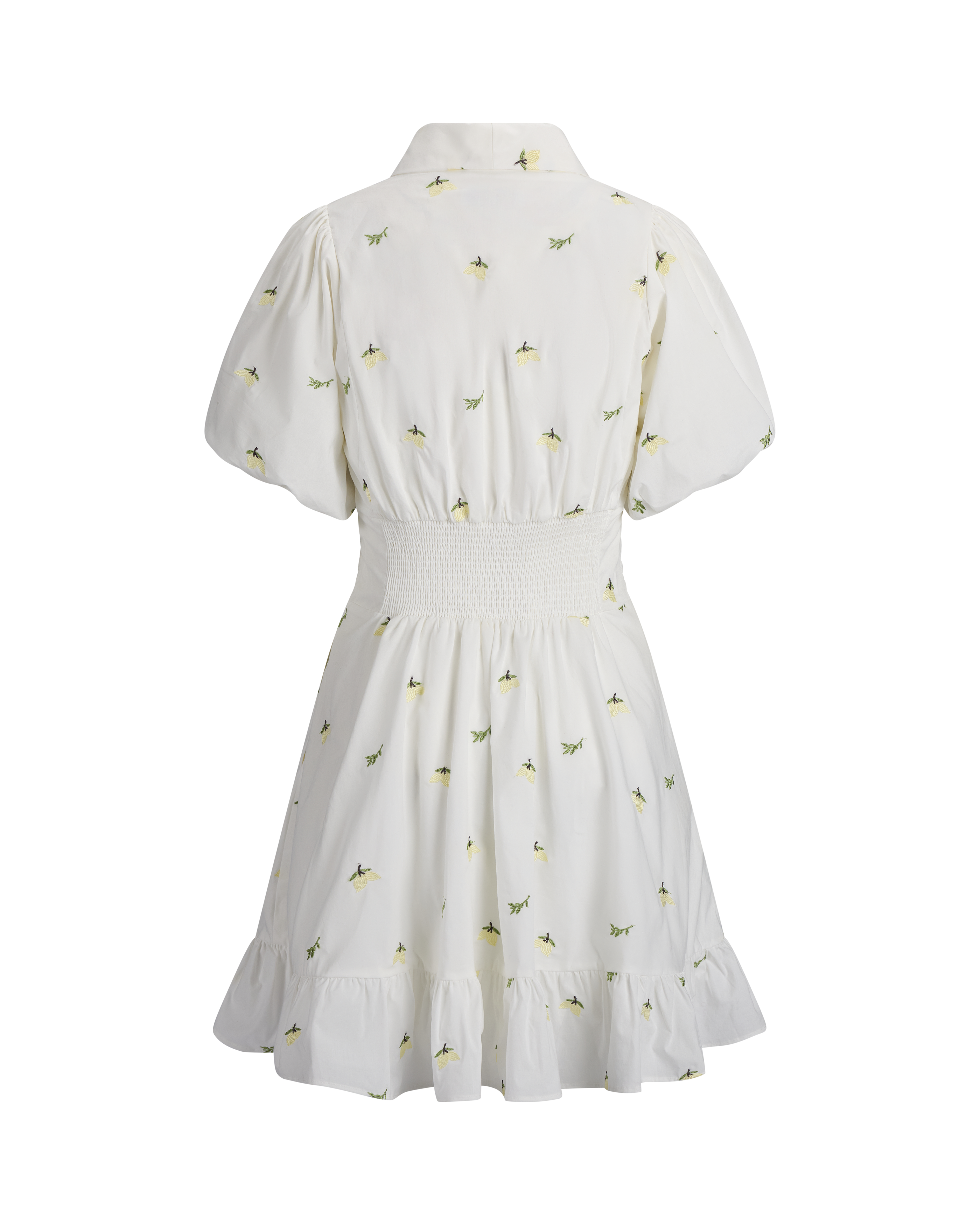 Urban Pioneers Female Makayla Dress DRESS LEMON AOP