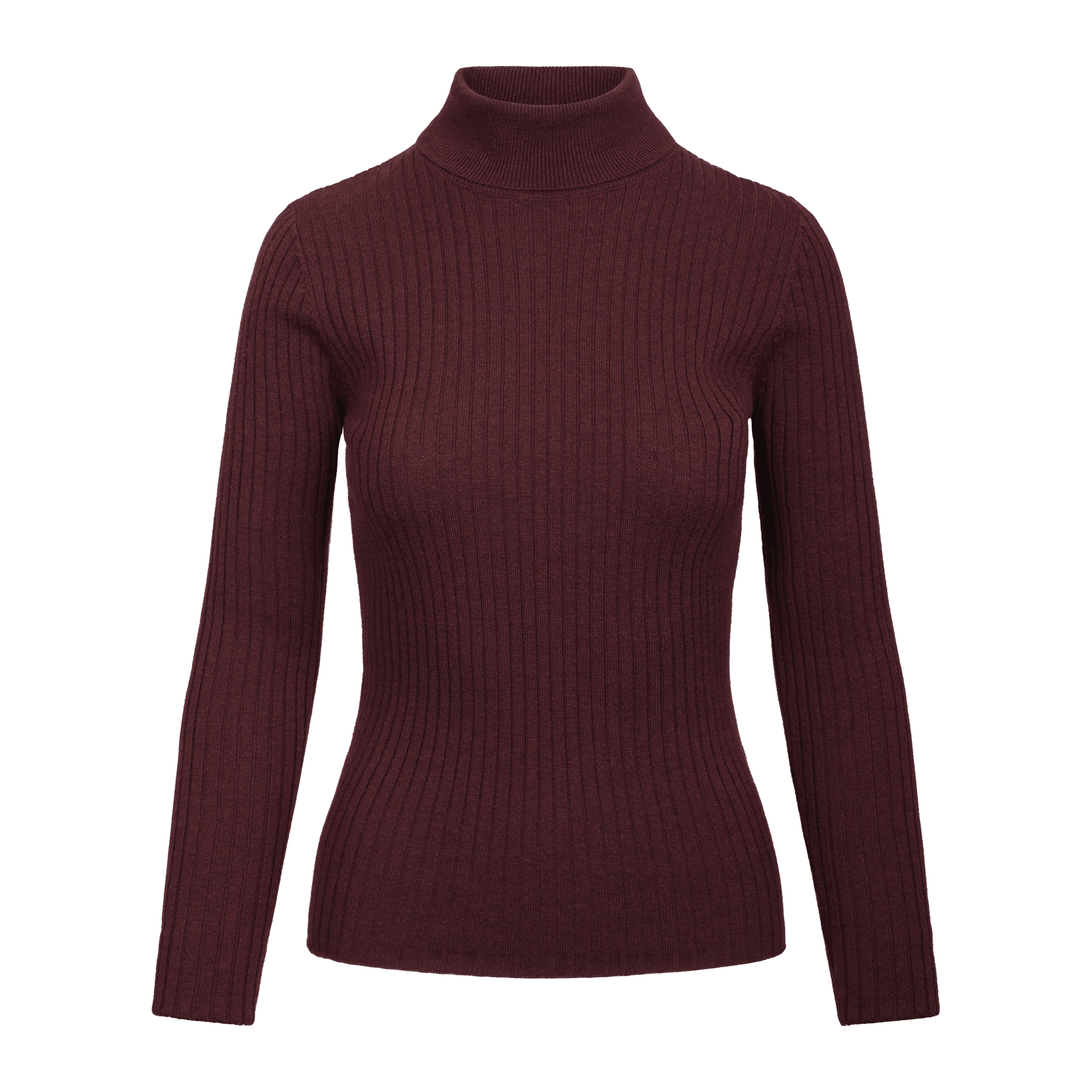 Urban Pioneers Female Mari Turtleneck SWEATER CHOCOLATE CHERRY