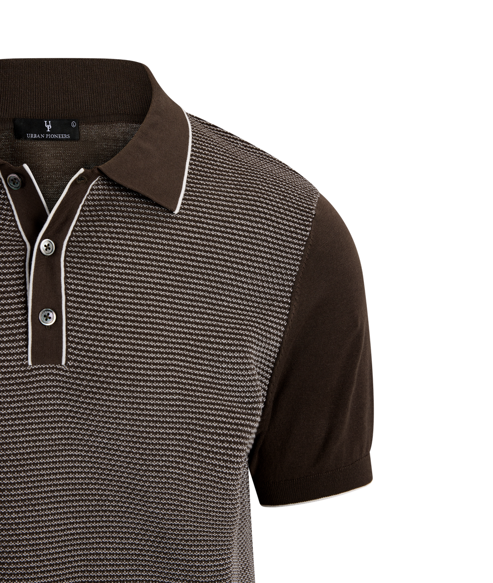 Urban Pioneers Male Mario Pique PIQUE DARK OLIVE