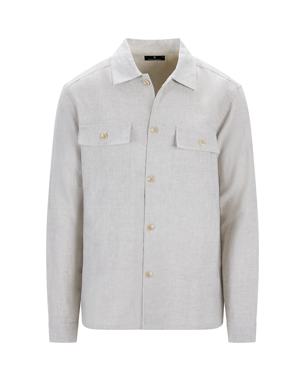 Urban Pioneers Male Maurizio LS Shirt OVERSHIRT LIGHT SAND