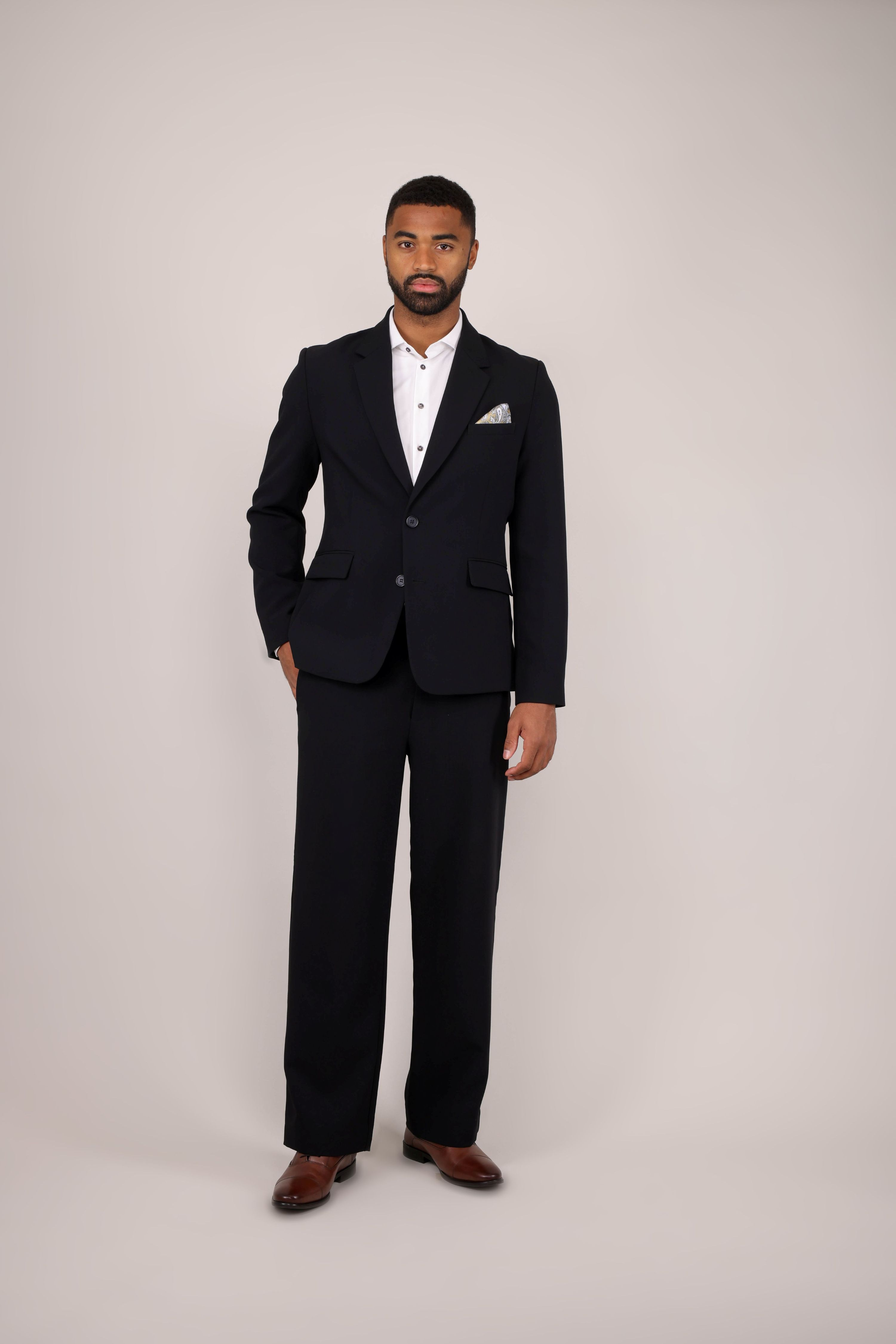 Urban Pioneers Male Melvin Blazer BLAZER BLACK