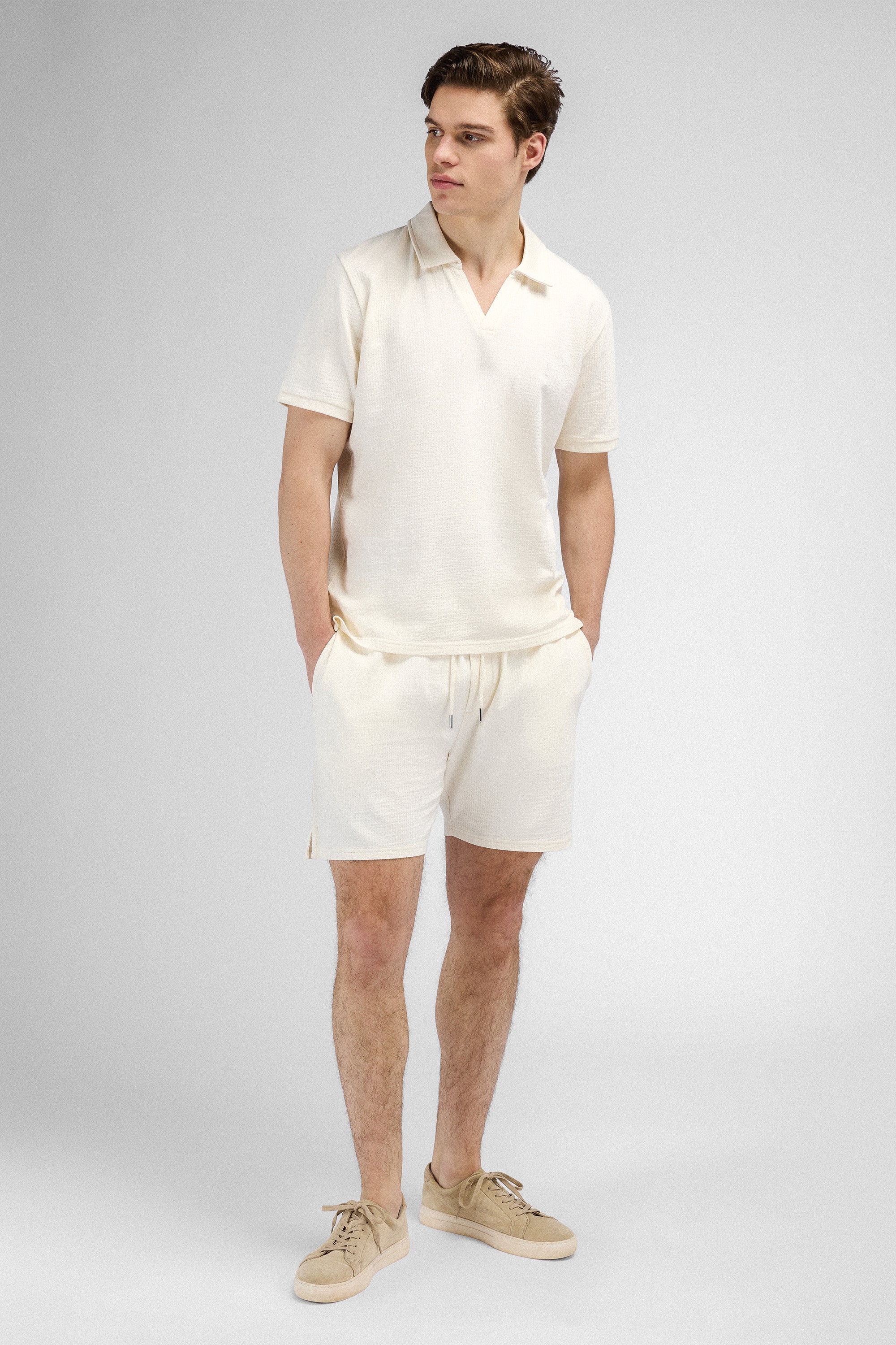Urban Pioneers Male Micro Shorts SHORTS CREAM