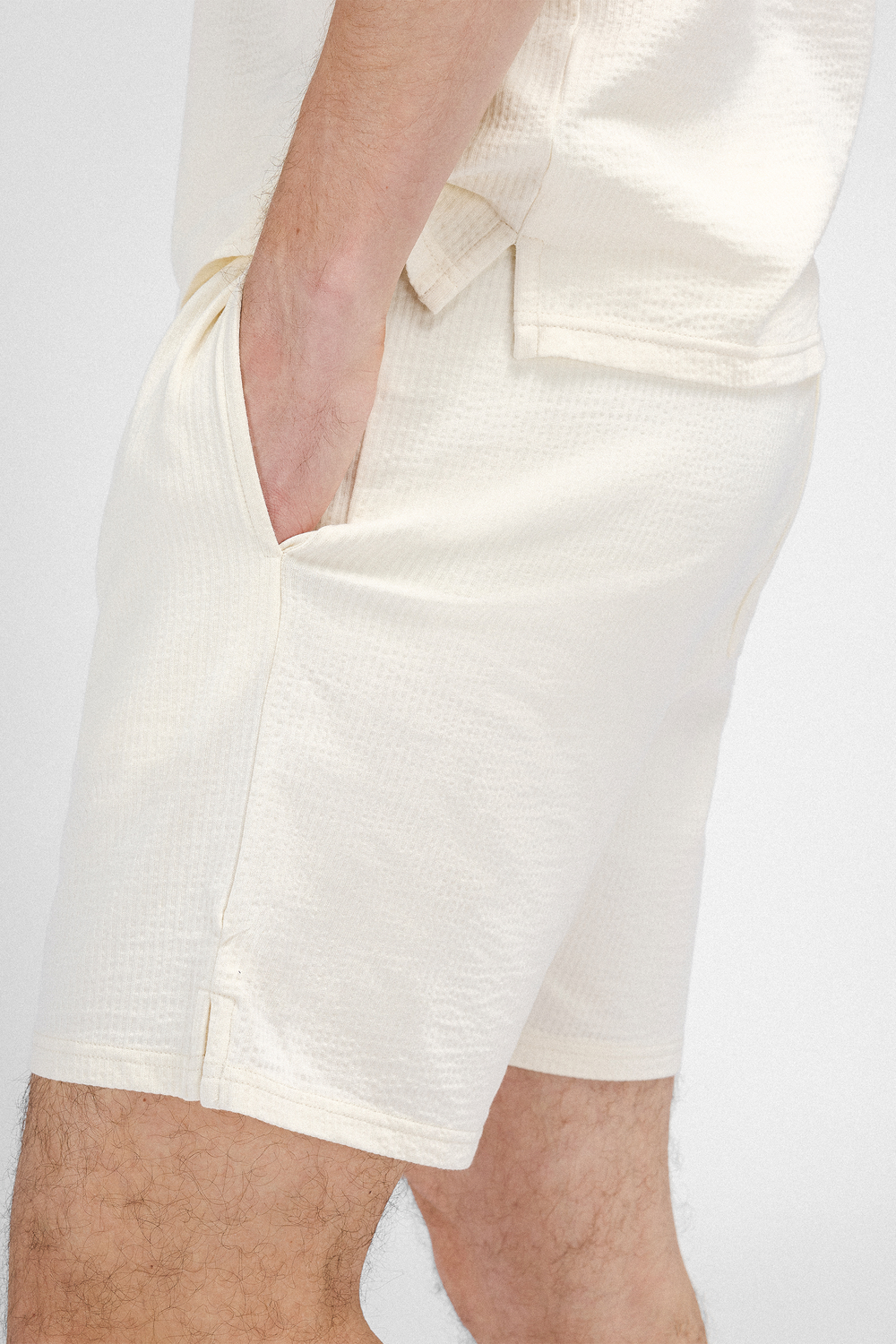 Urban Pioneers Male Micro Shorts SHORTS CREAM