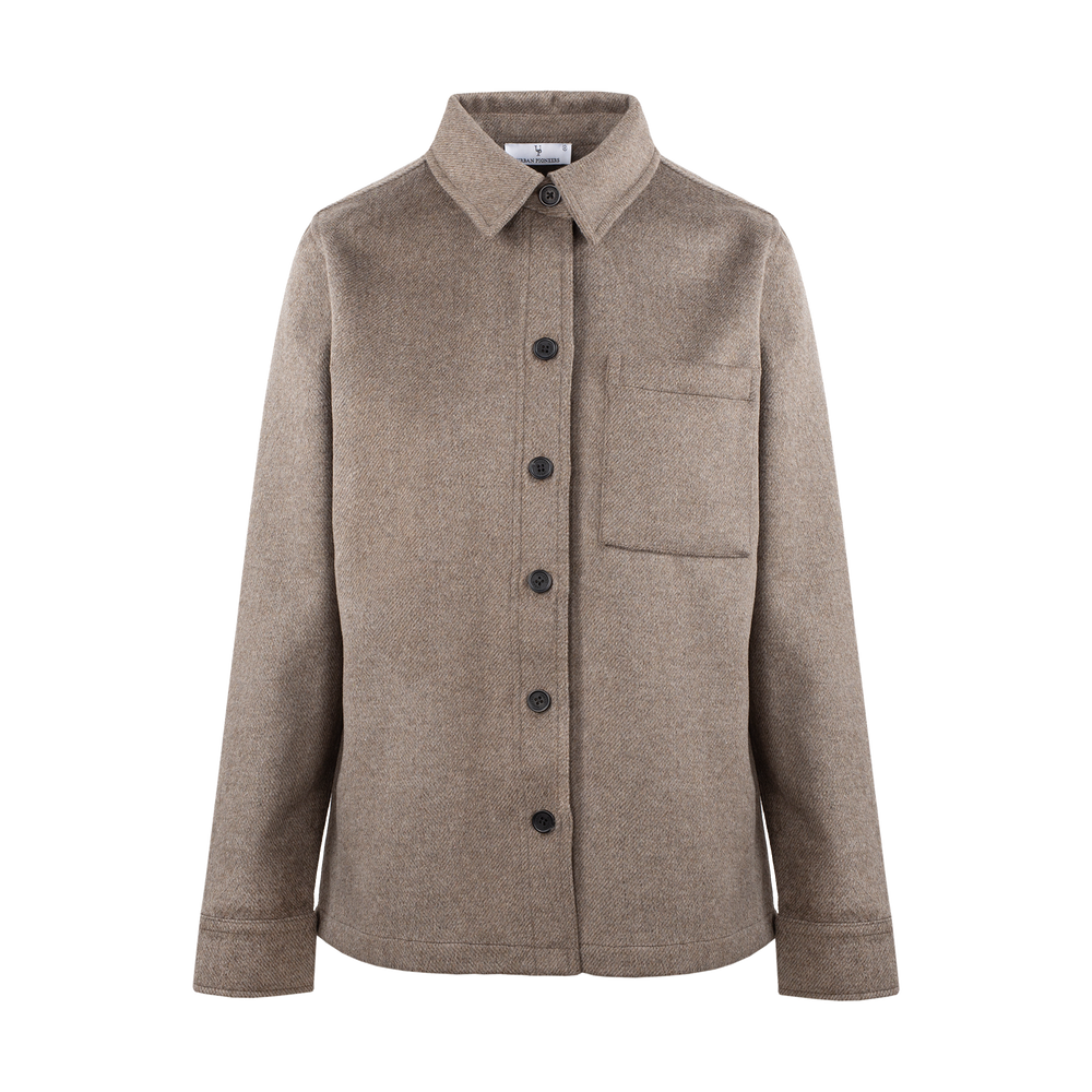 Urban Pioneers Male Miki Overshirt OVERSHIRT MID BROWN