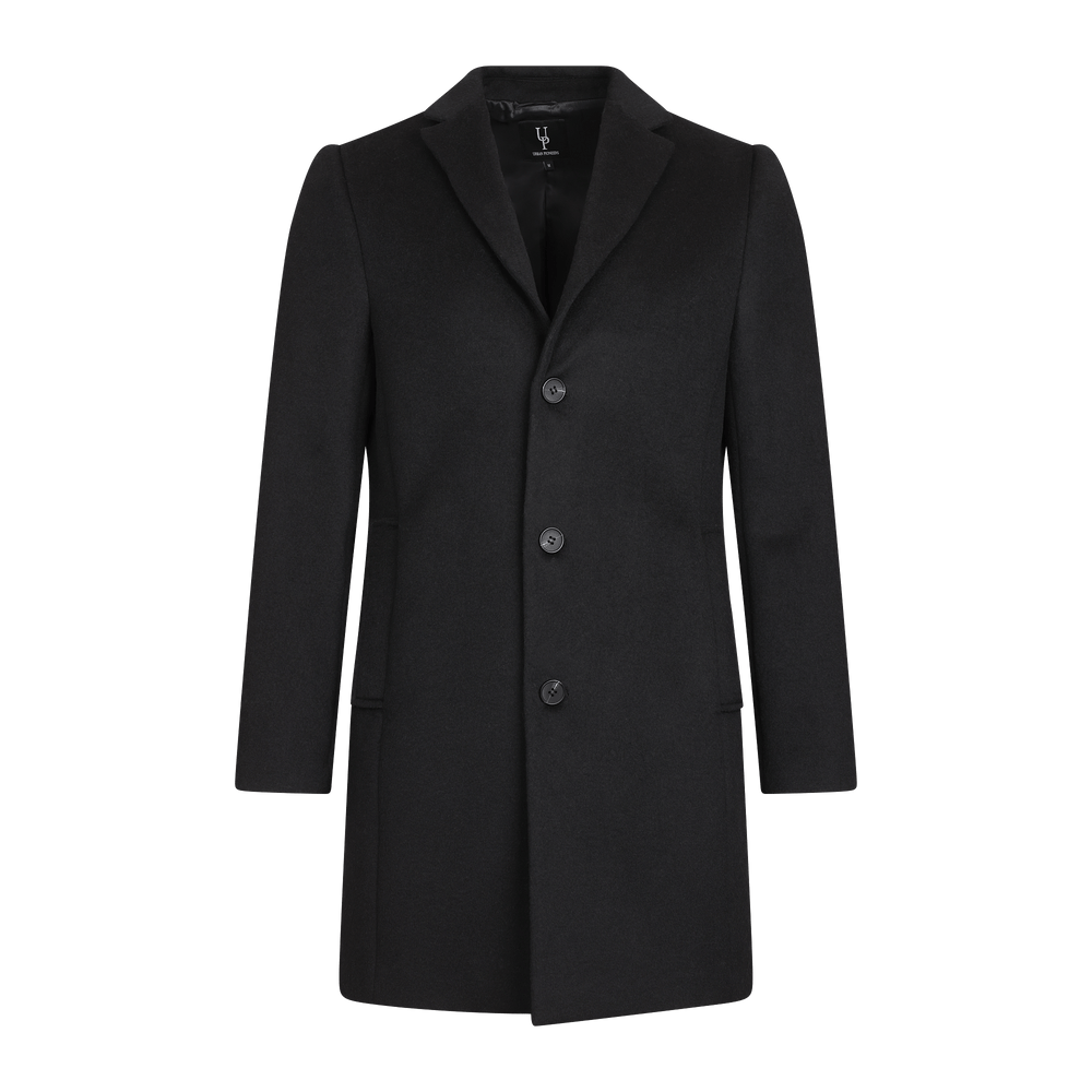 Urban Pioneers Male Miles Wool Coat COAT BLACK
