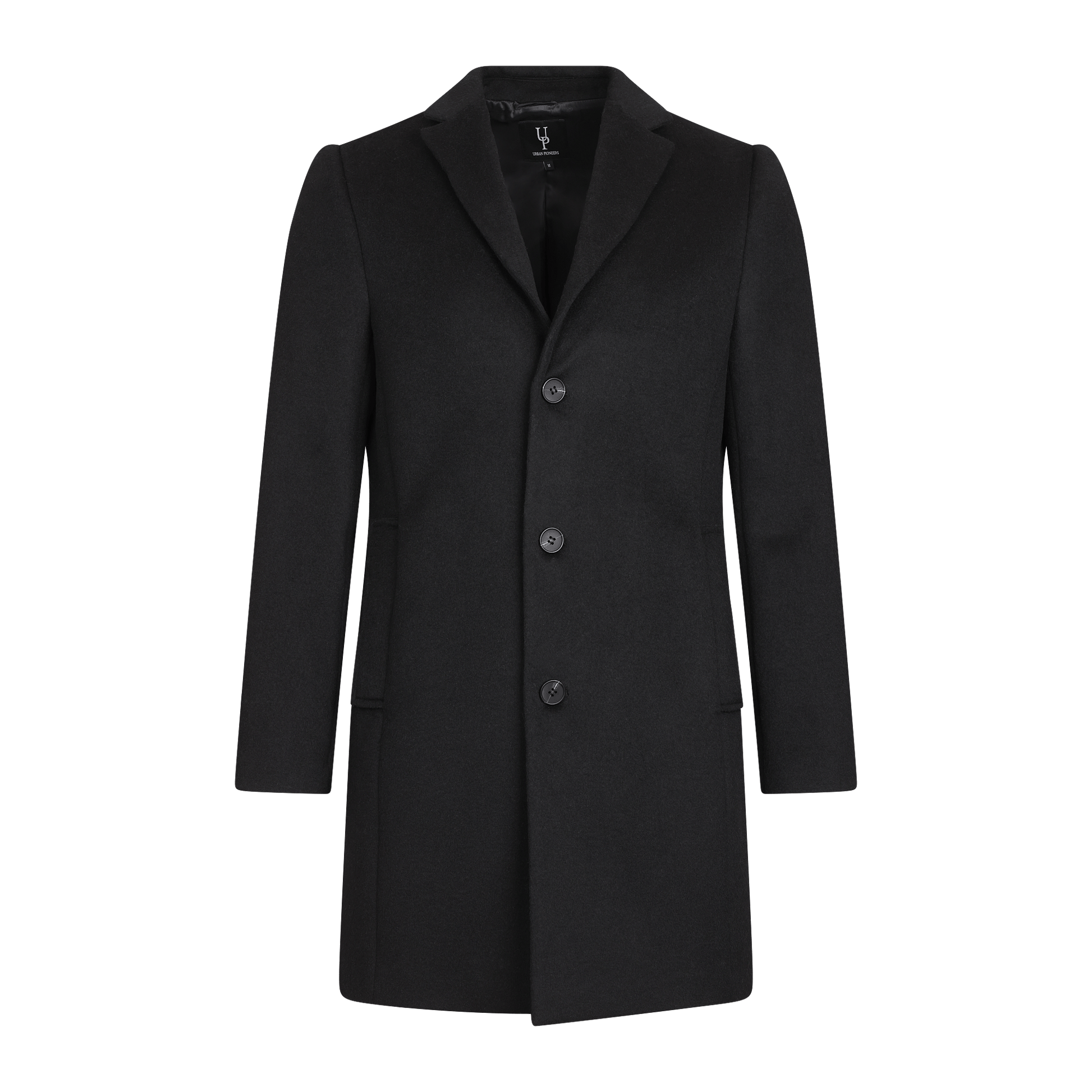 Urban Pioneers Male Miles Wool Coat COAT BLACK