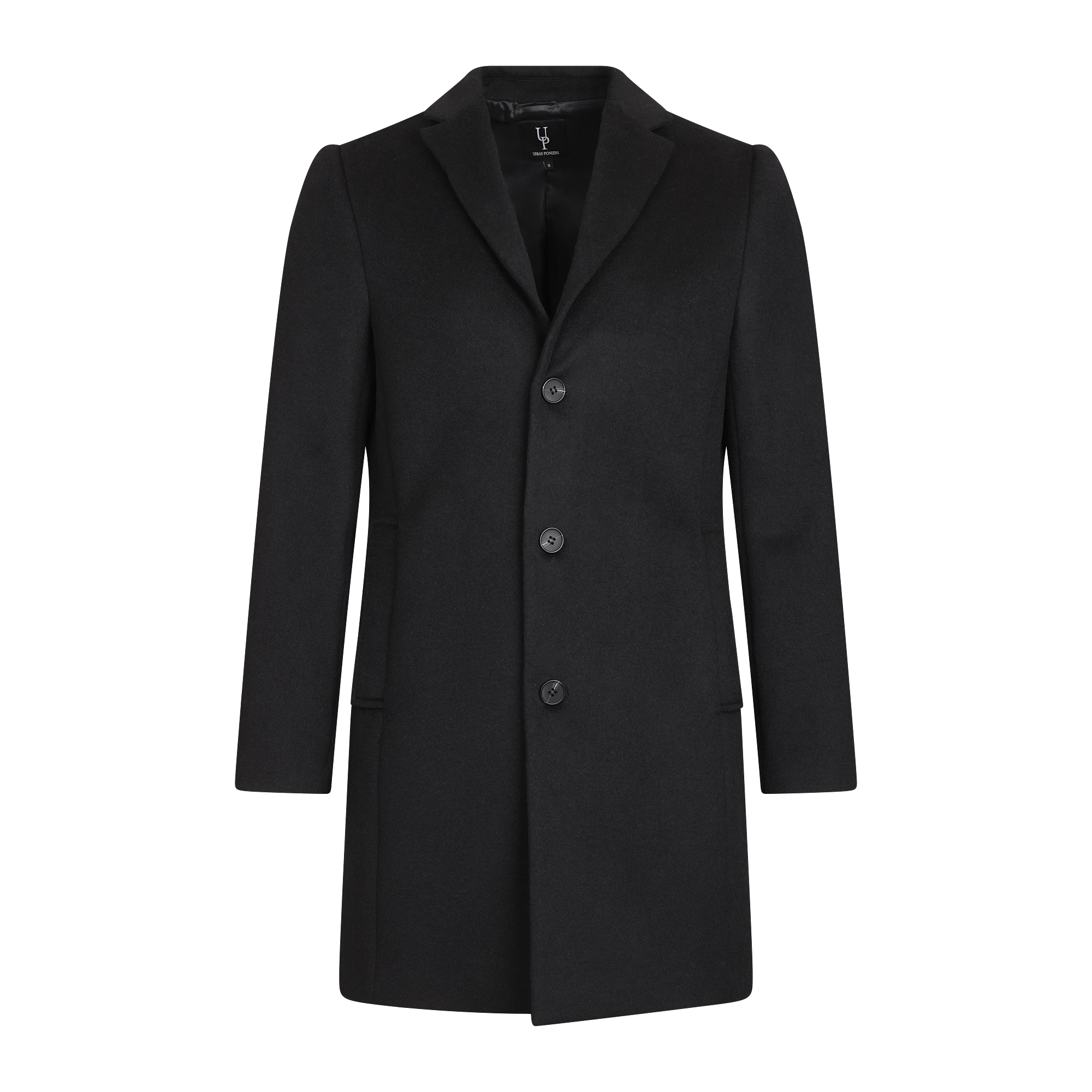 Urban Pioneers Male Miles Wool Coat COAT BLACK