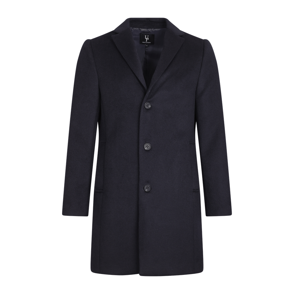 Urban Pioneers Male Miles Wool Coat COAT DARK NAVY