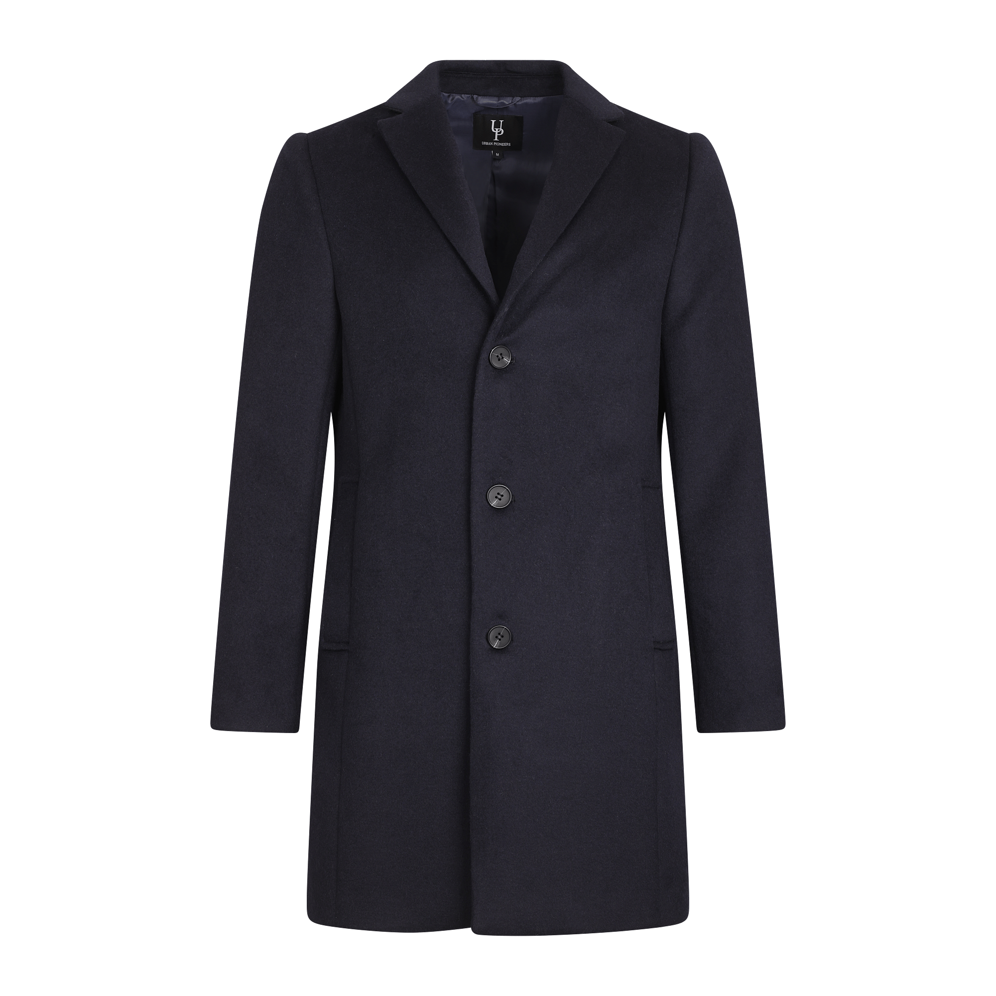 Urban Pioneers Male Miles Wool Coat COAT DARK NAVY