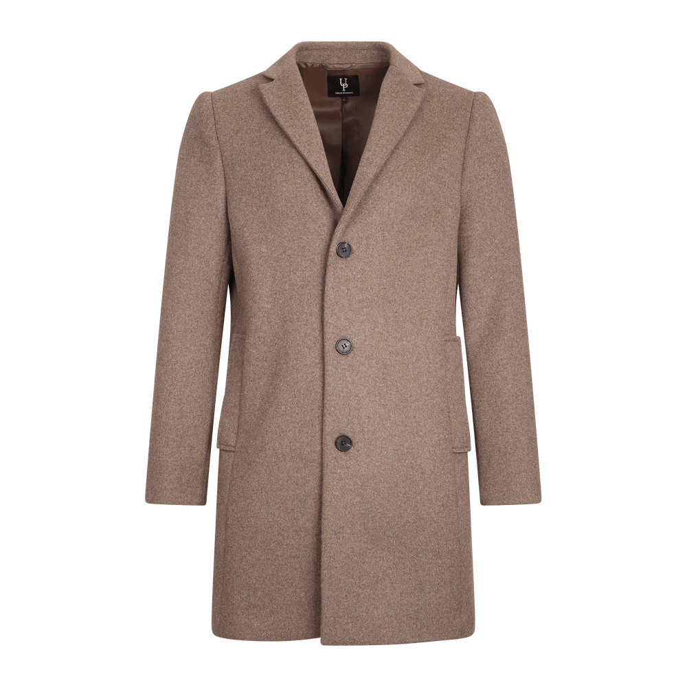 Urban Pioneers Male Miles Wool Coat COAT DARK SAND