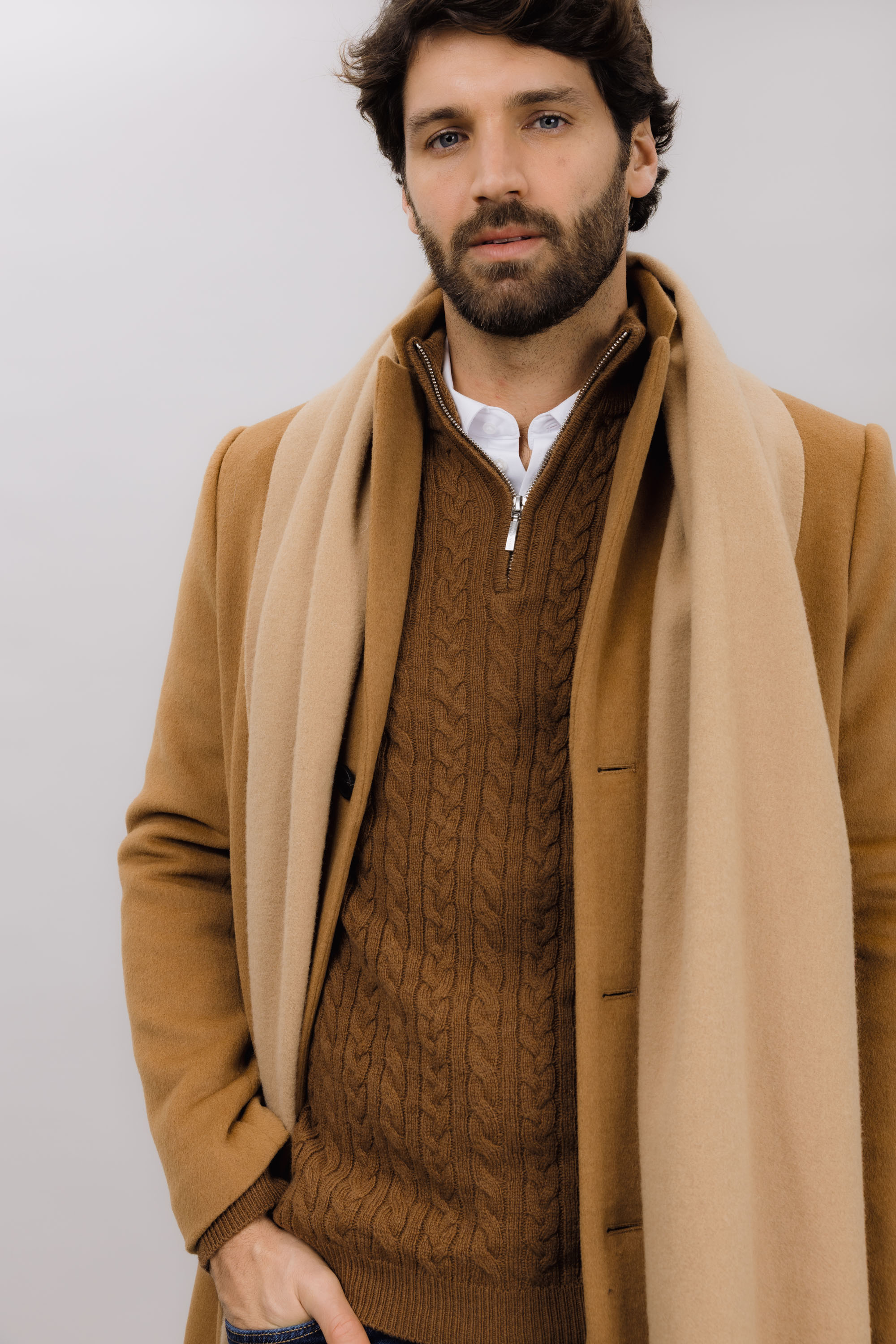 Urban Pioneers Male Miles Wool Coat COAT CAMEL