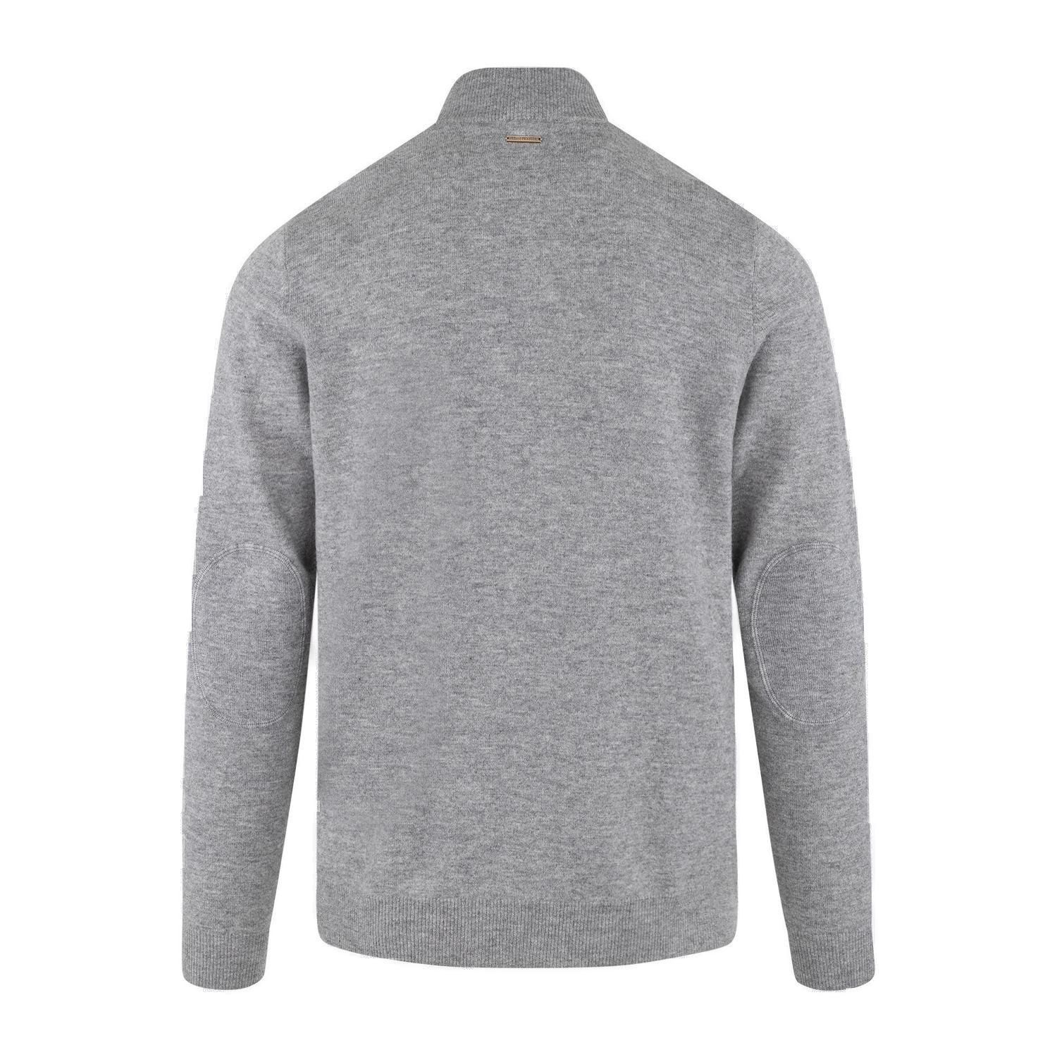 Urban Pioneers Male Milton Zip CARDIGAN GREY