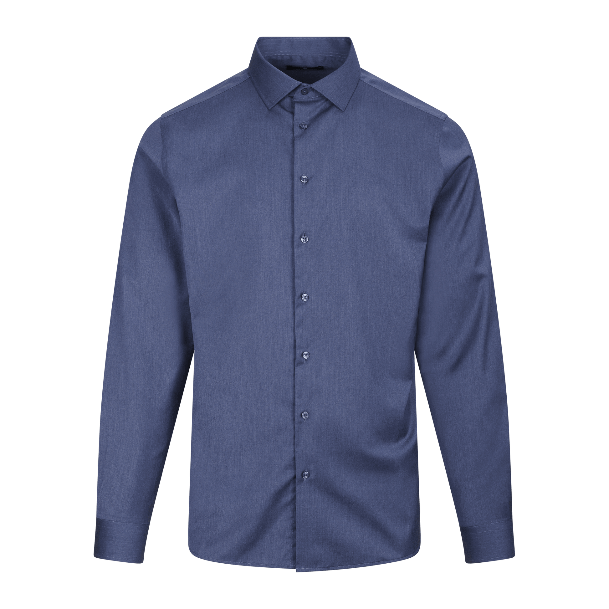 Urban Pioneers Male Mirren LS Shirt SHIRT DARK NAVY MELANGE