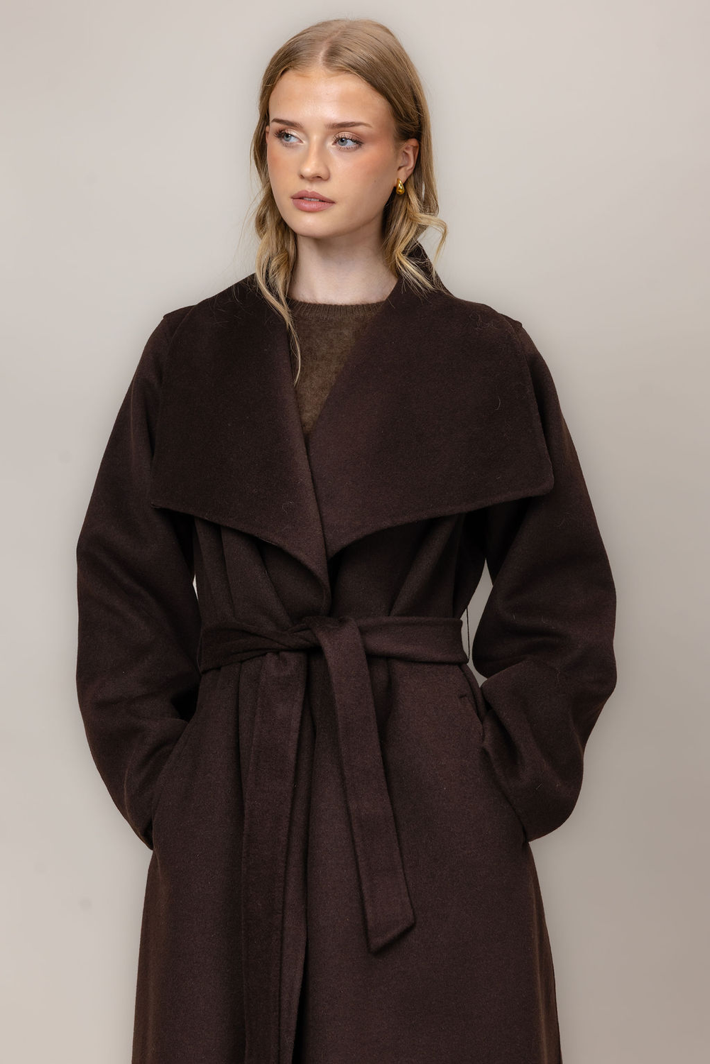 Urban Pioneers Female Monica Coat COAT BLACK COFFEE