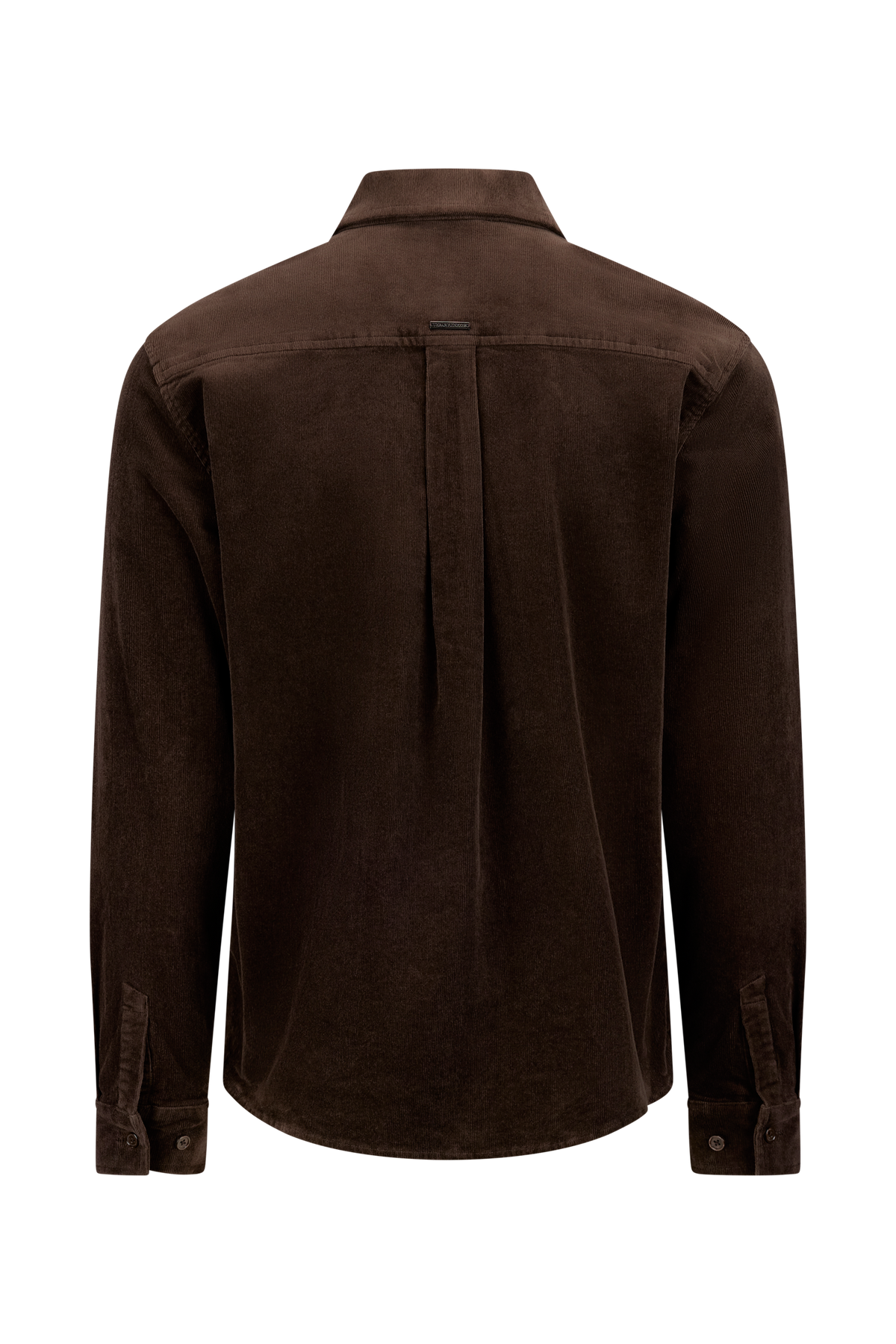 Urban Pioneers Male Nando Zip Shirt OVERSHIRT CHOCOLATE BROWN