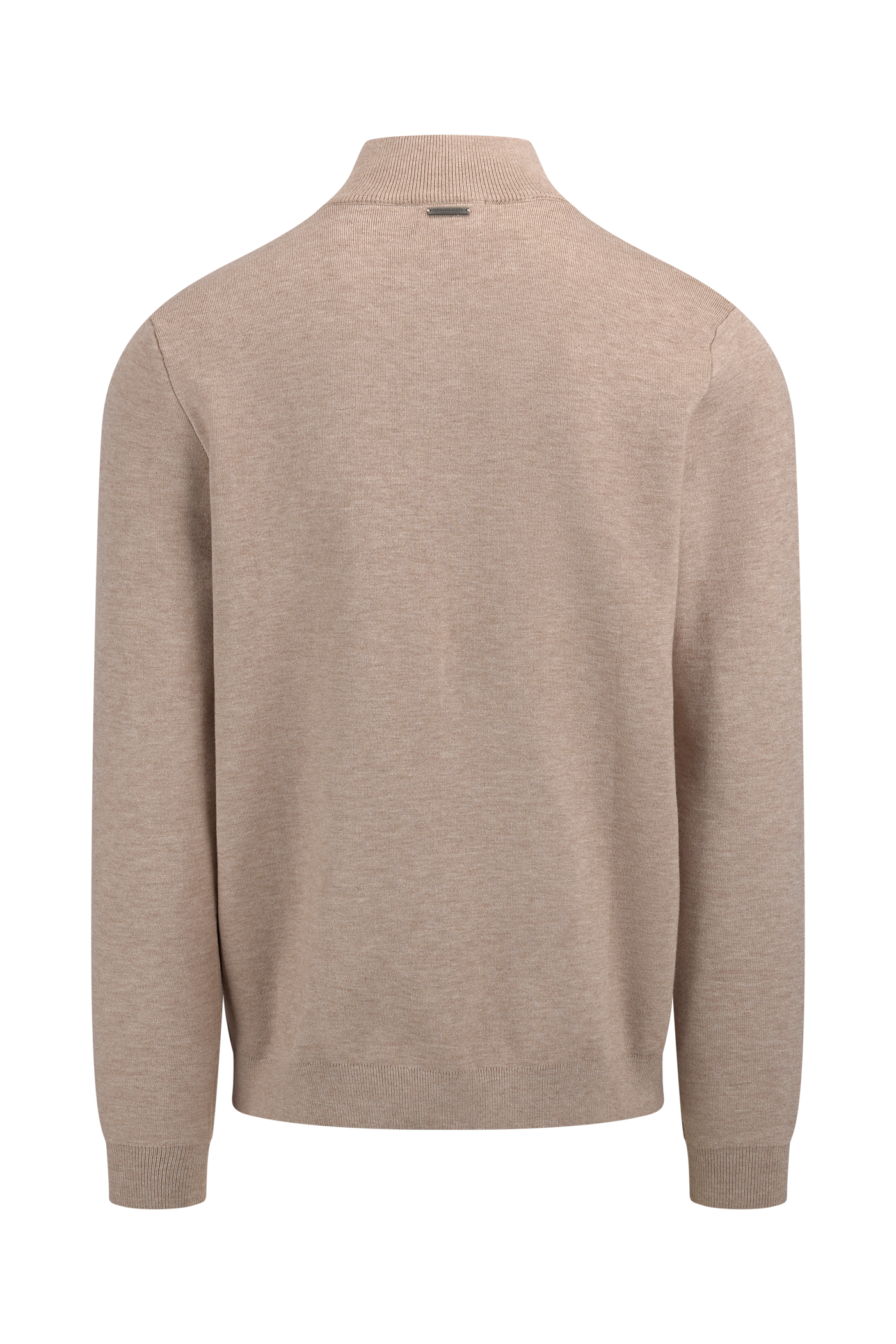 Urban Pioneers Male Nathan Half-zip SWEATER LIGHT SAND