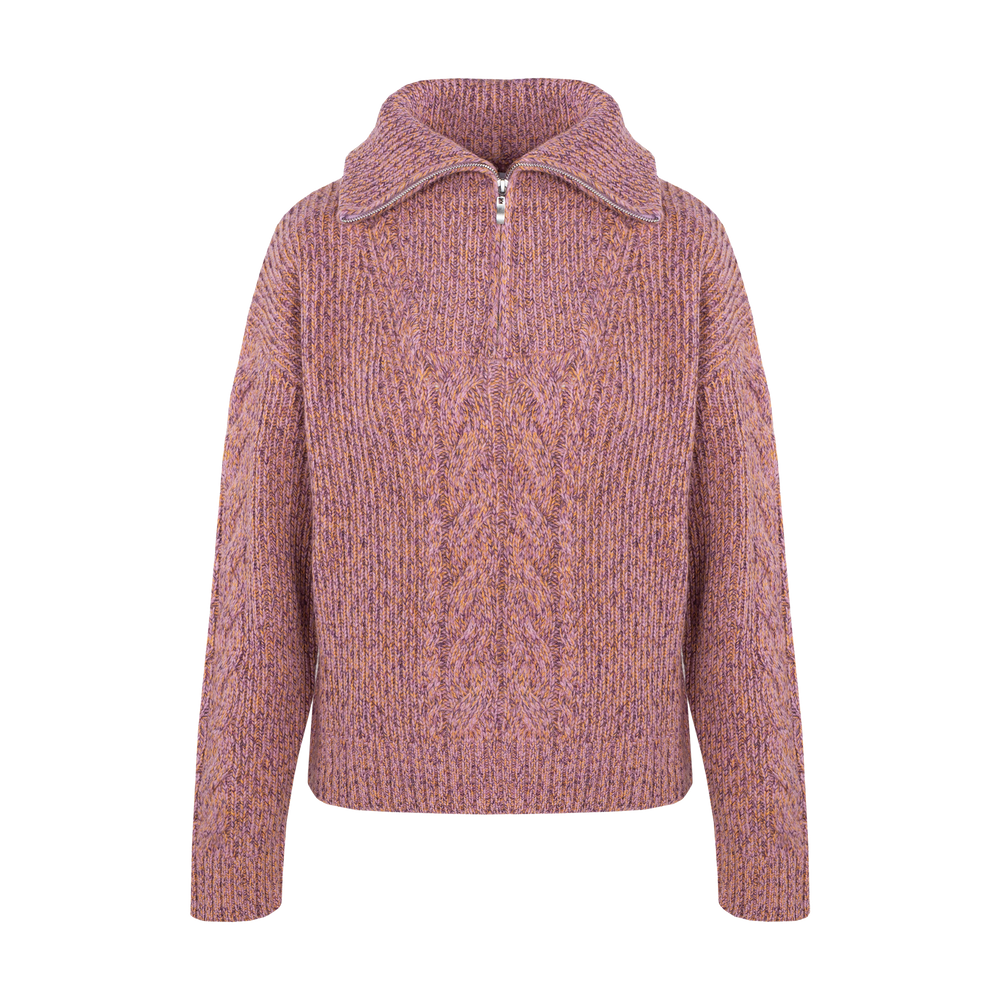 Urban Pioneers Female Neeti Half-zip  PINK MELANGE