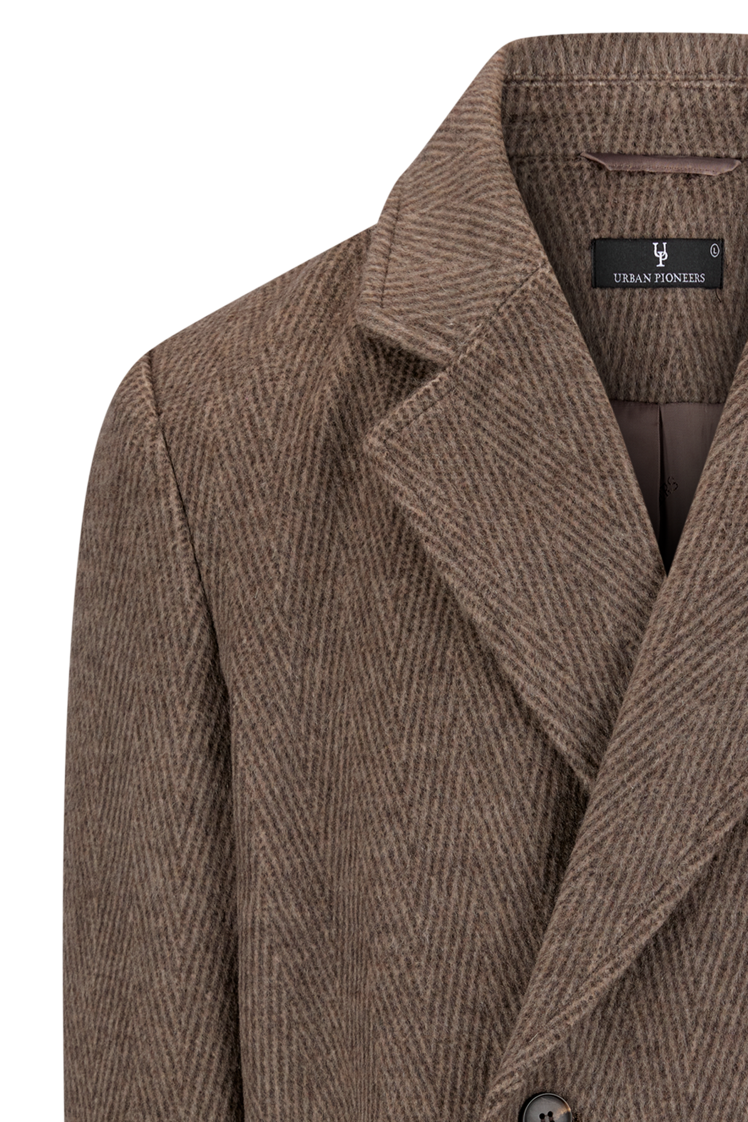 Urban Pioneers Male Nello Wool Coat COAT BROWN