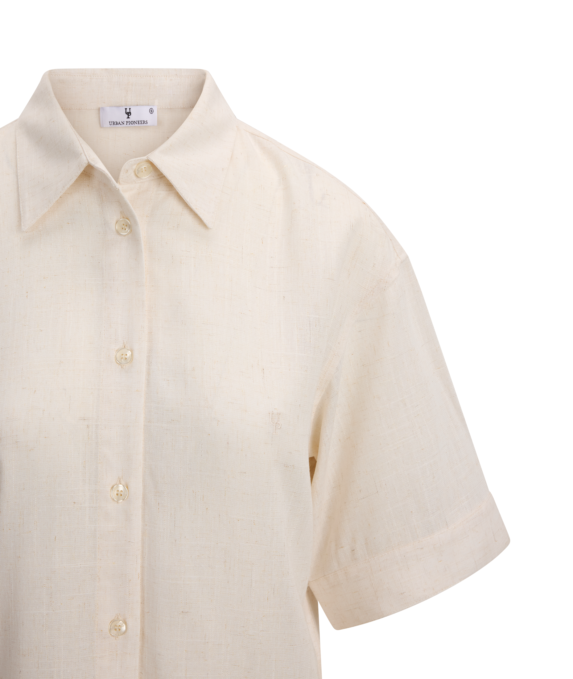 Urban Pioneers Female Nemi SS Shirt SS SHIRT LIGHT SAND