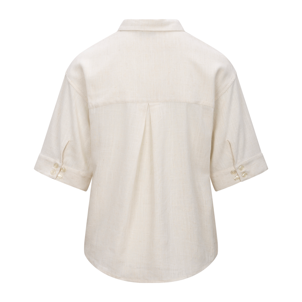 Urban Pioneers Female Nemi SS Shirt SS SHIRT LIGHT SAND