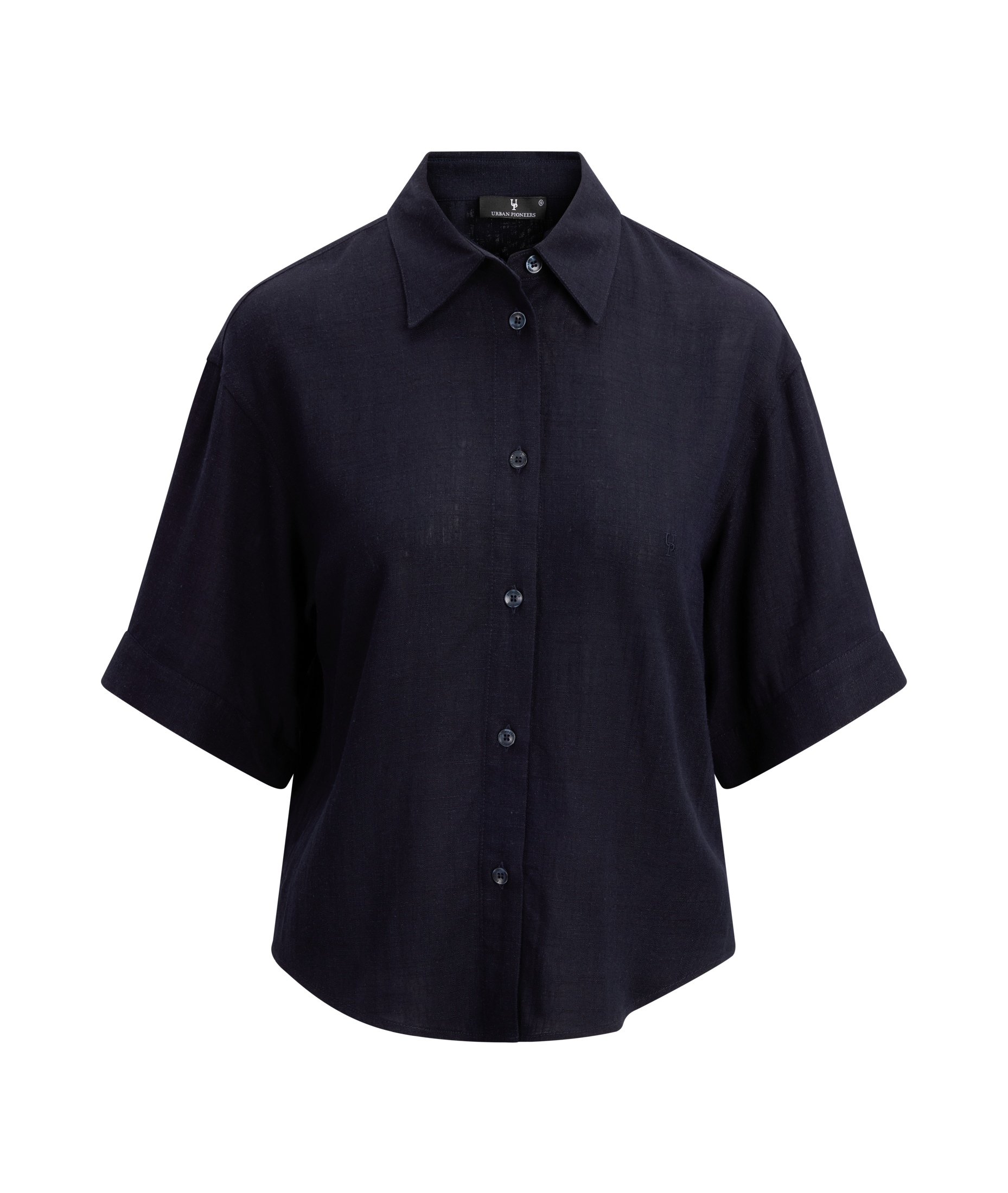 Urban Pioneers Female Nemi SS Shirt SS SHIRT NAVY