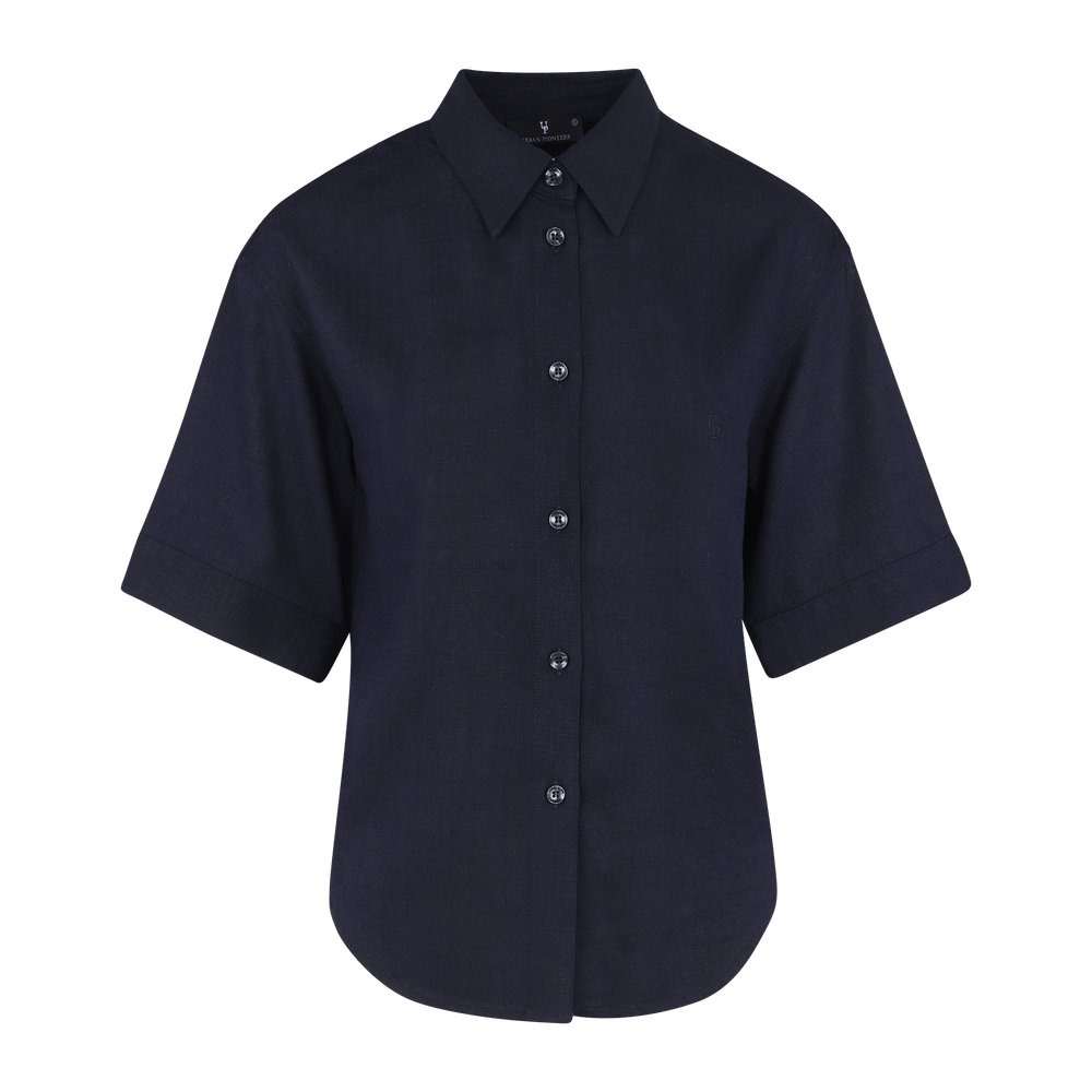 Urban Pioneers Female Nemi SS Shirt SS SHIRT NAVY