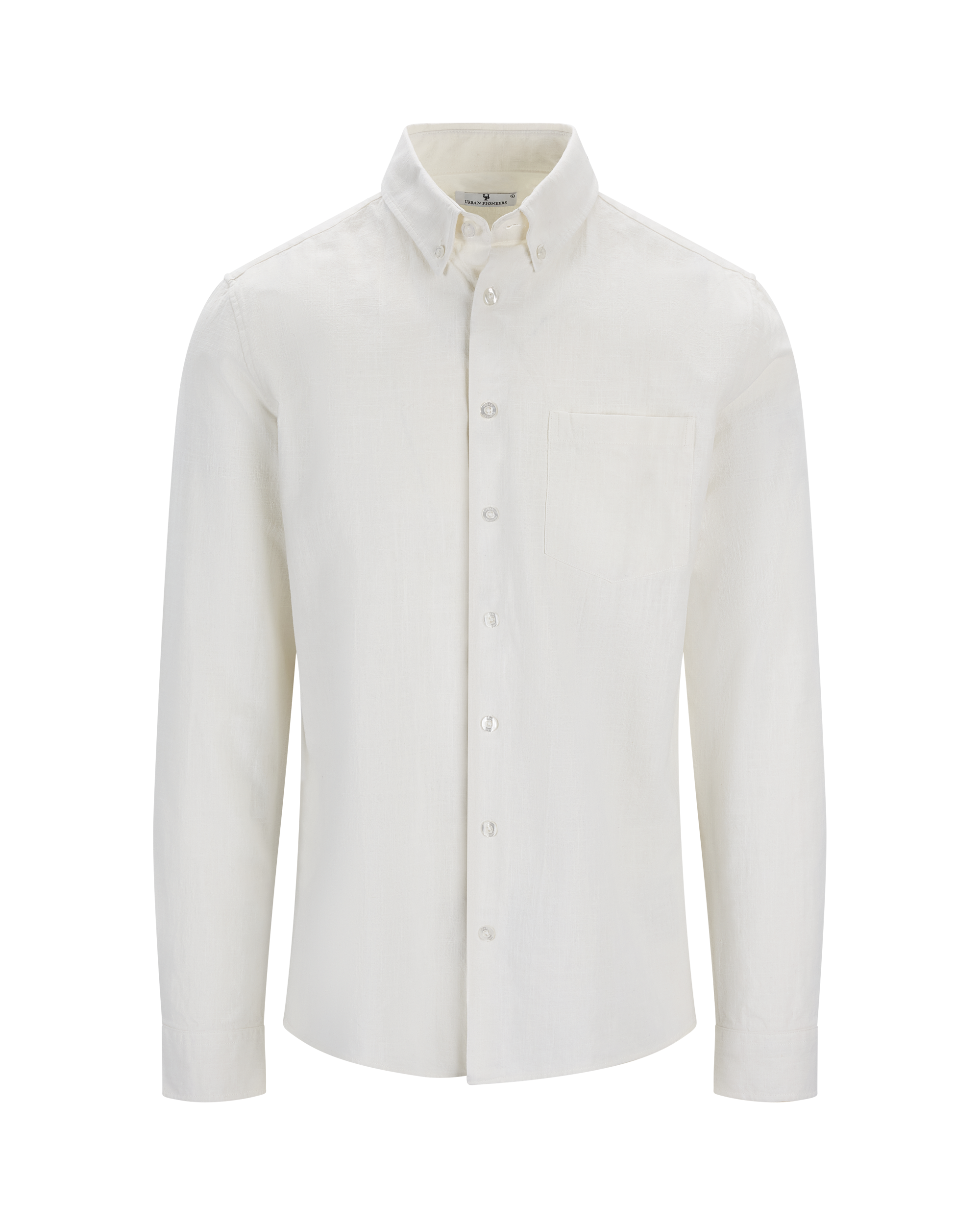 Urban Pioneers Male Nico LS Shirt SHIRT WHITE