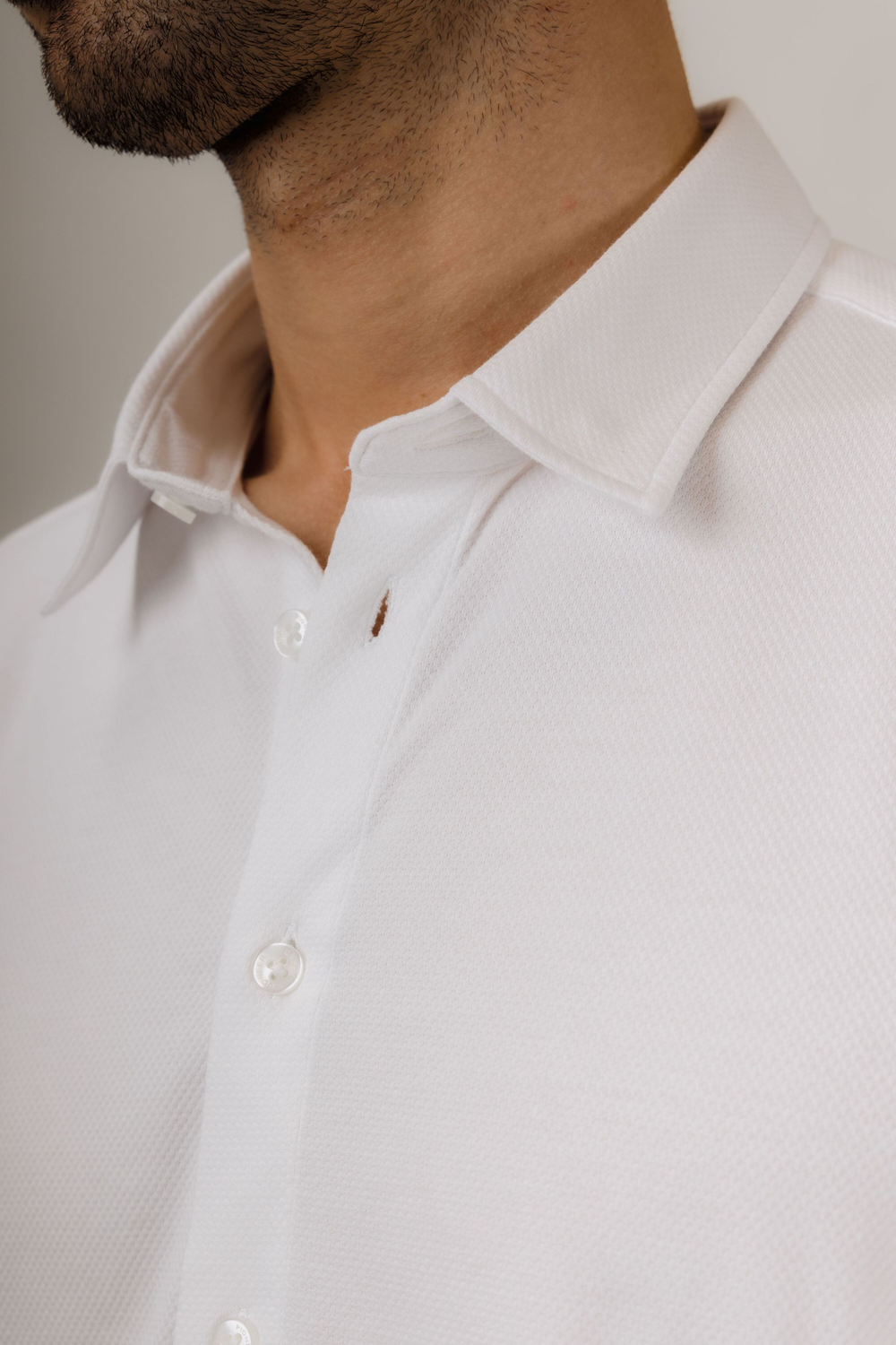 Urban Pioneers Male Nigel LS Shirt SHIRT WHITE