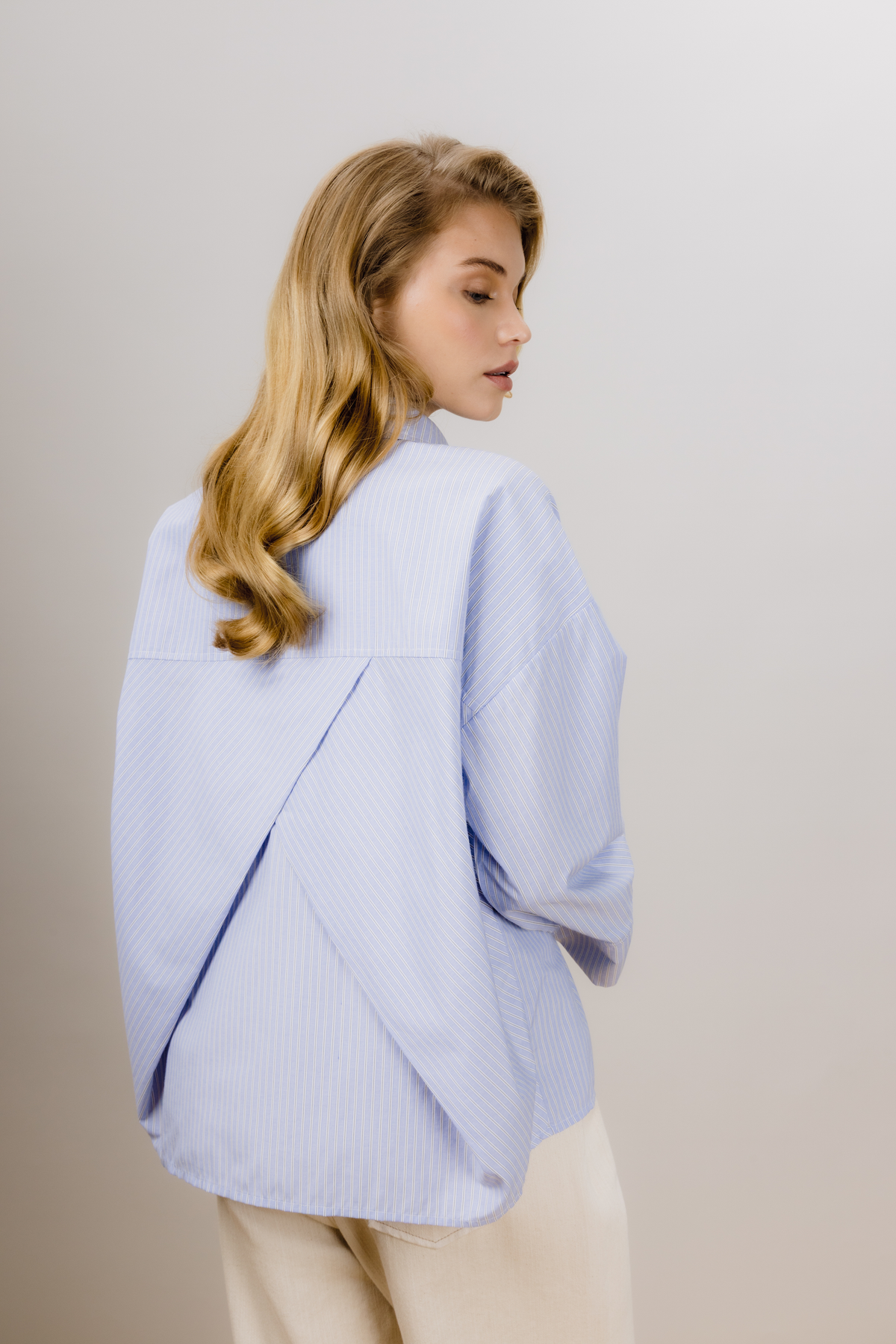 Urban Pioneers Female Nikita Shirt SHIRT BLUE STRIPES