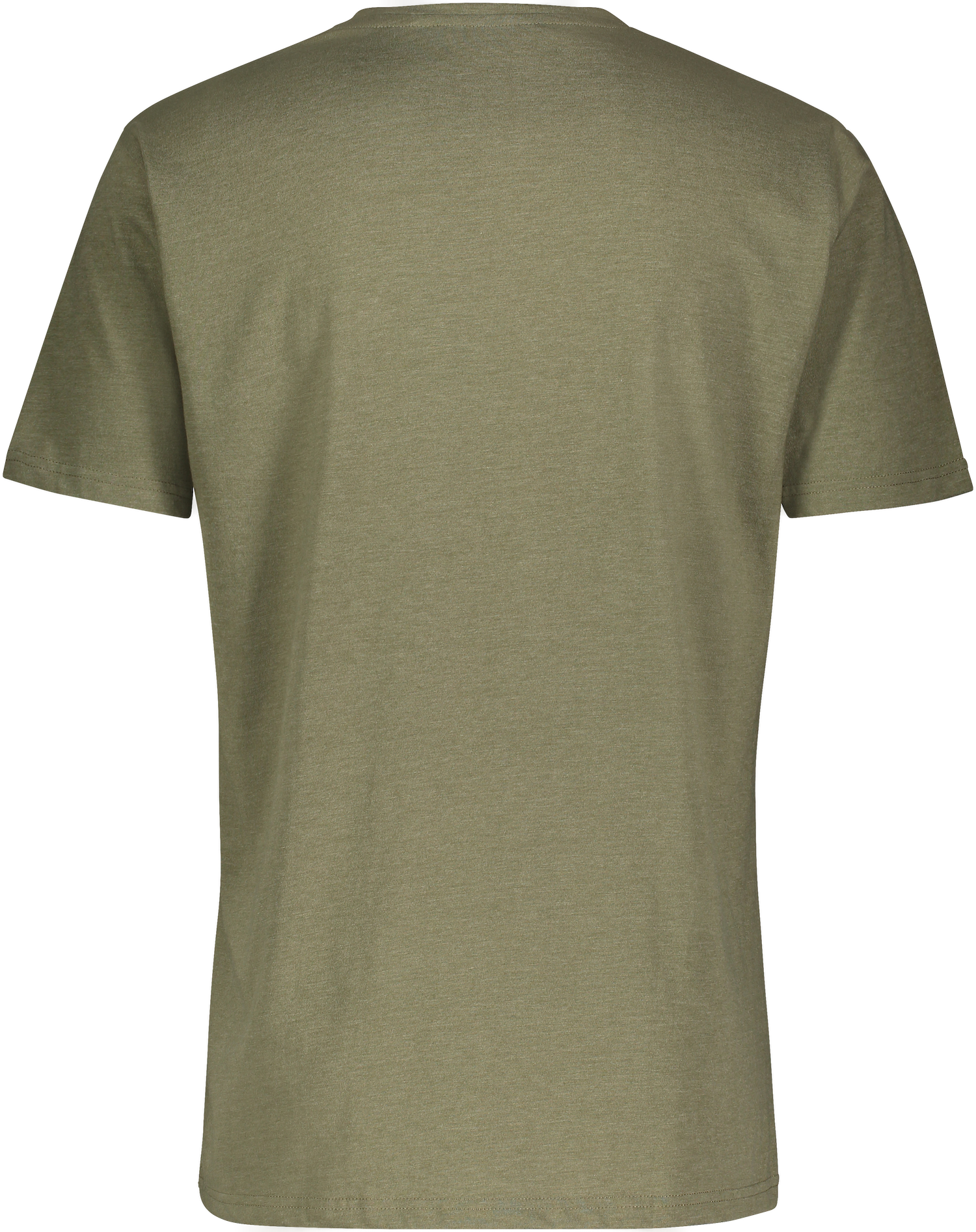 Urban Pioneers Male Niklas Basic Tee T-SHIRT DEEP LICHEN MELANGE