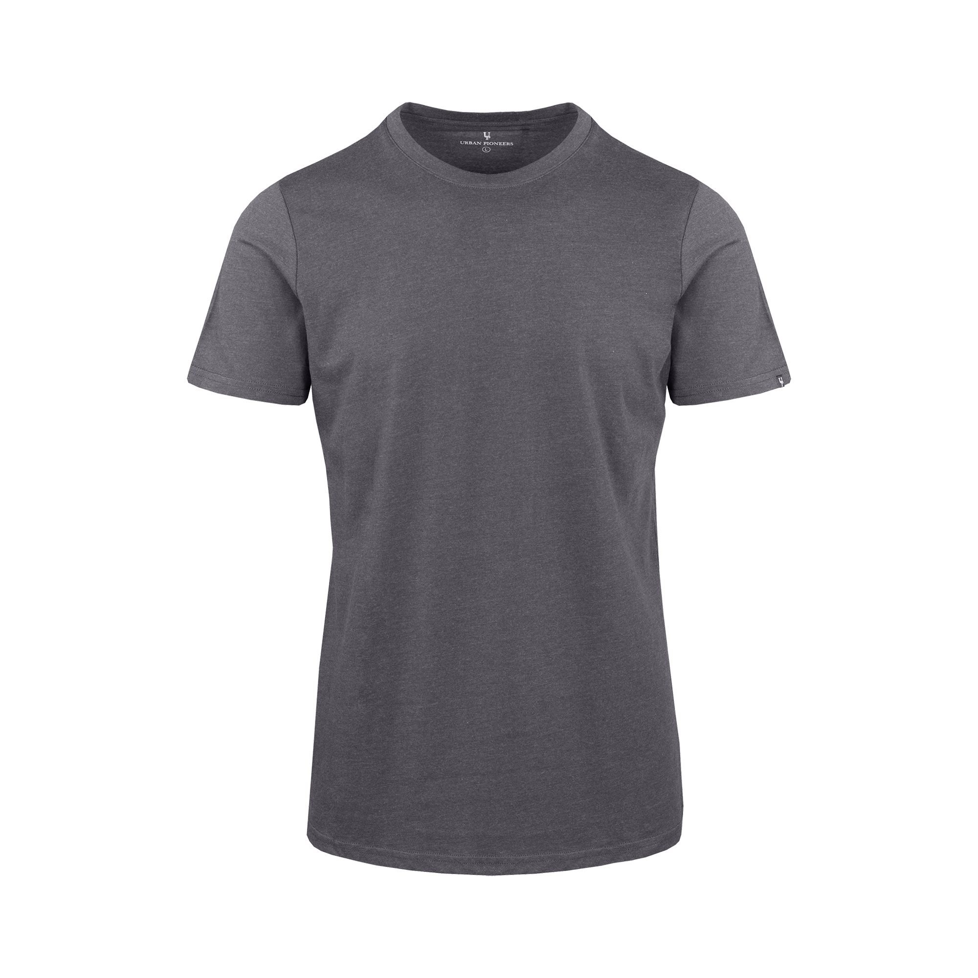 Urban Pioneers Male Niklas Basic Tee T-SHIRT CHARCOAL