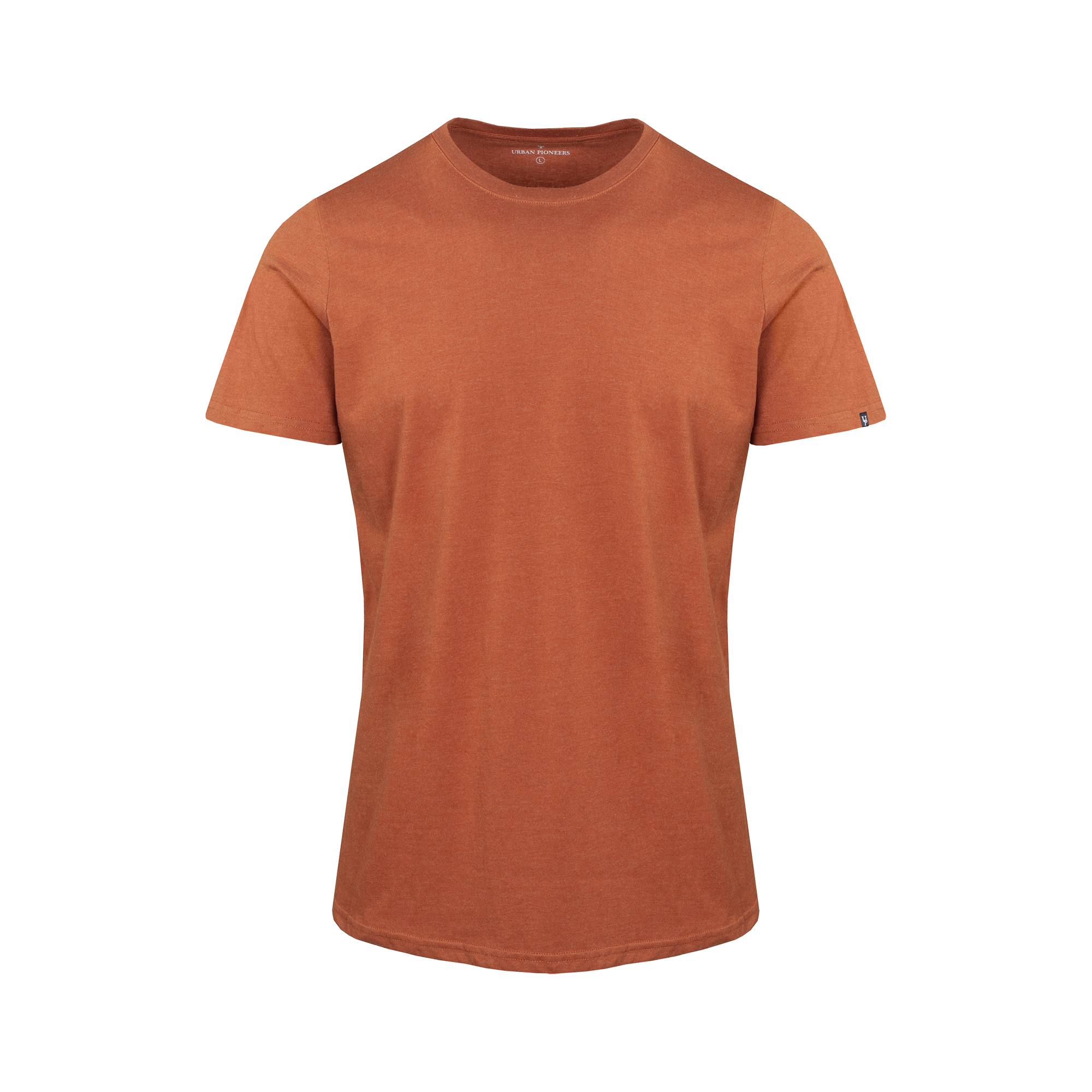 Urban Pioneers Male Niklas Basic Tee T-SHIRT GINGER BREAD