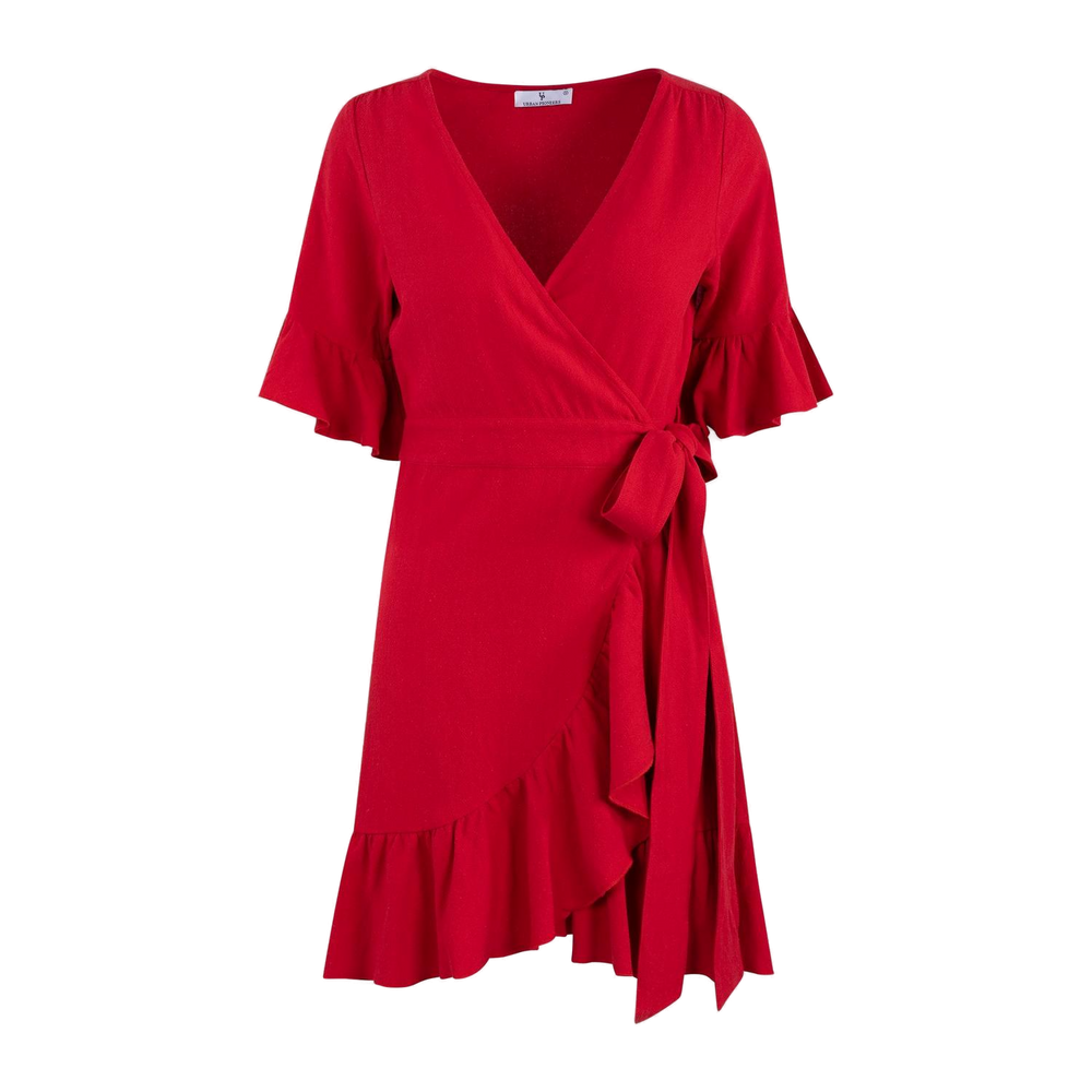 Urban Pioneers Female Noor Dress DRESS RED