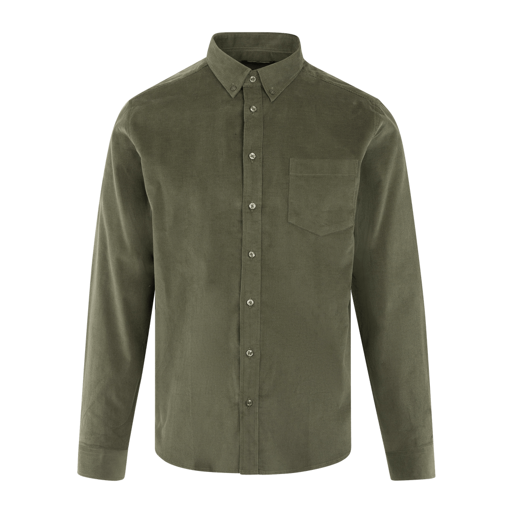 Urban Pioneers Male Obama LS Shirt SHIRT OLIVE