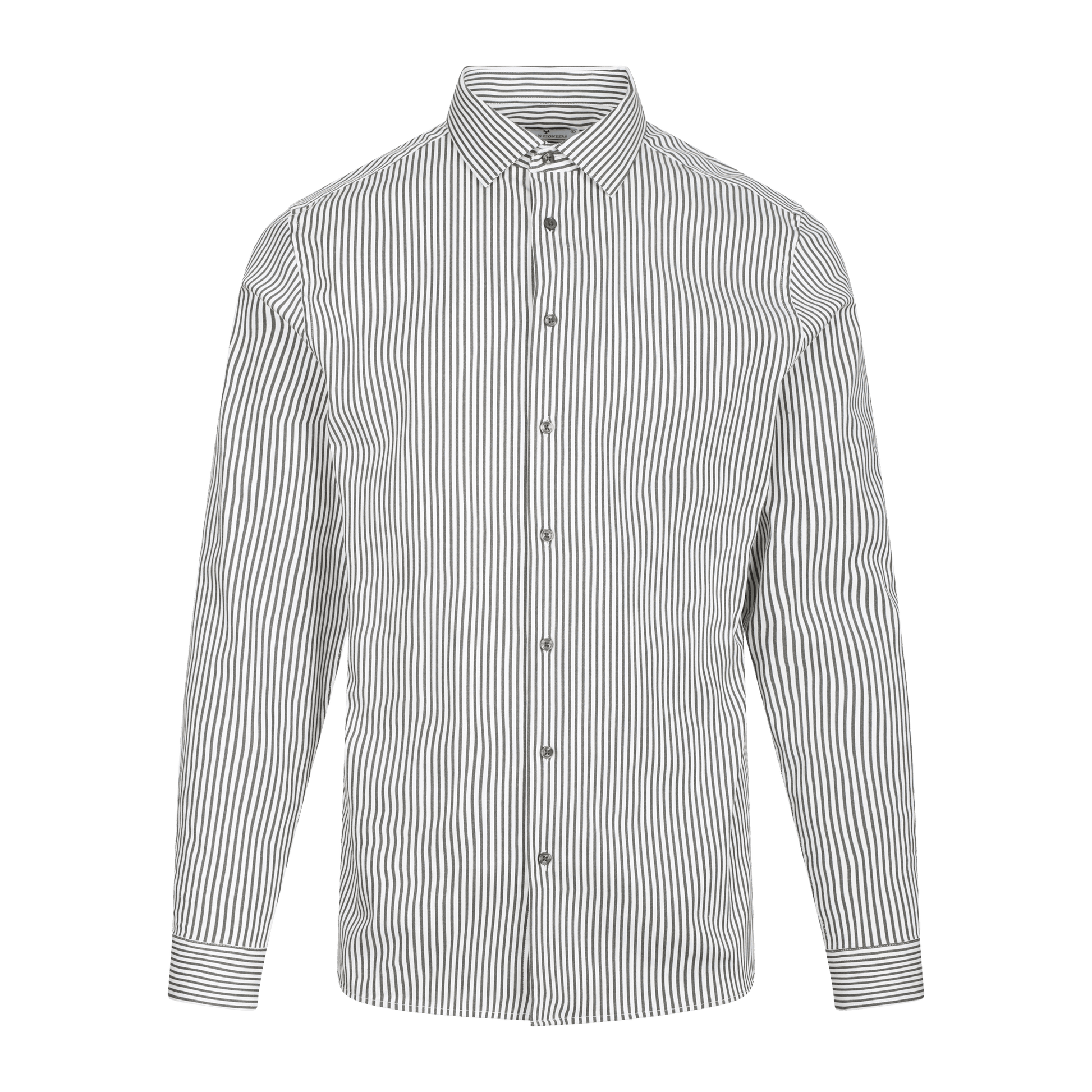 Urban Pioneers Male Obazi Shirt LS SHIRT WHITE/CHOCOLATE