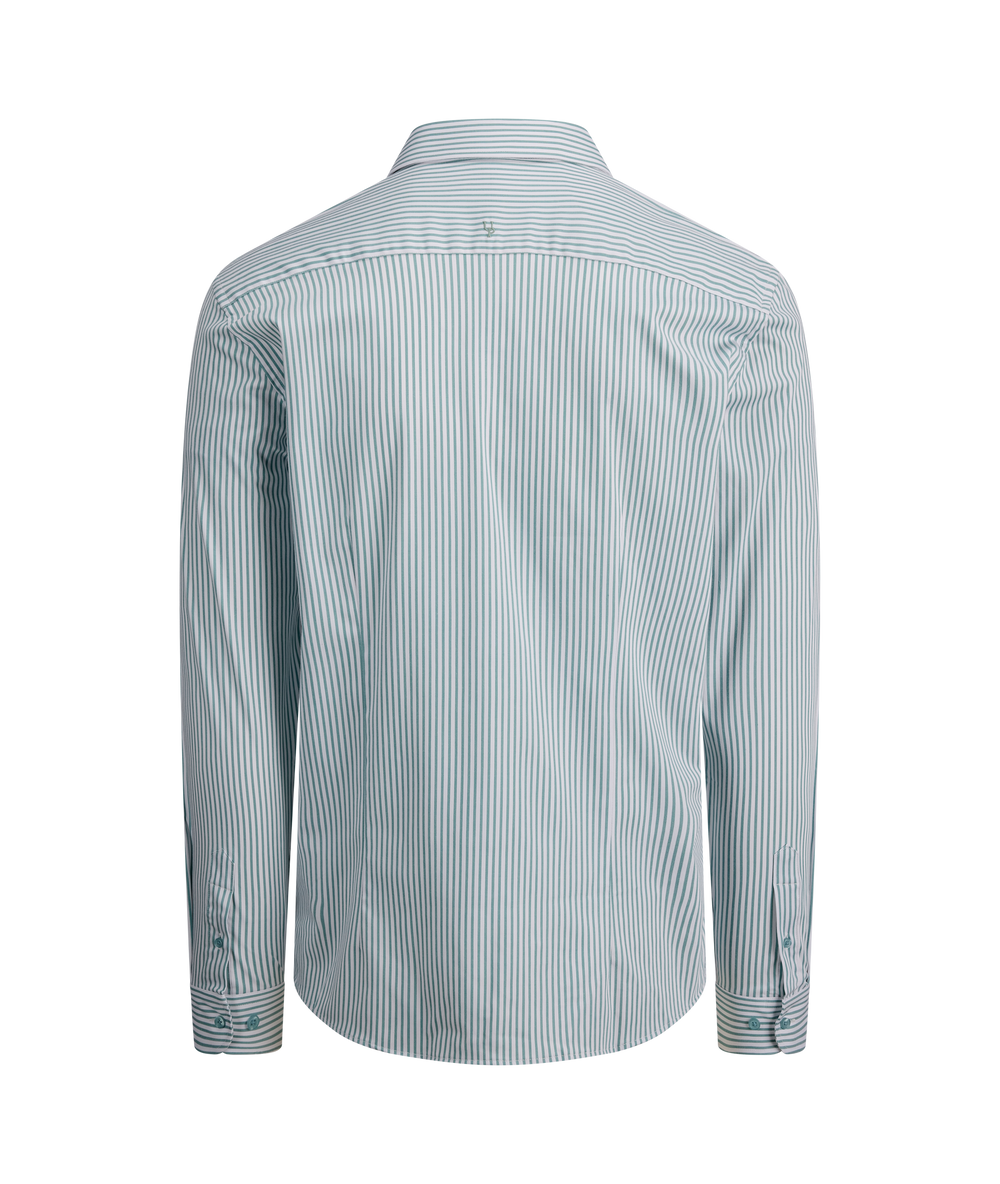 Urban Pioneers Male Obazi Shirt LS SHIRT WHITE/LIGHT GREEN