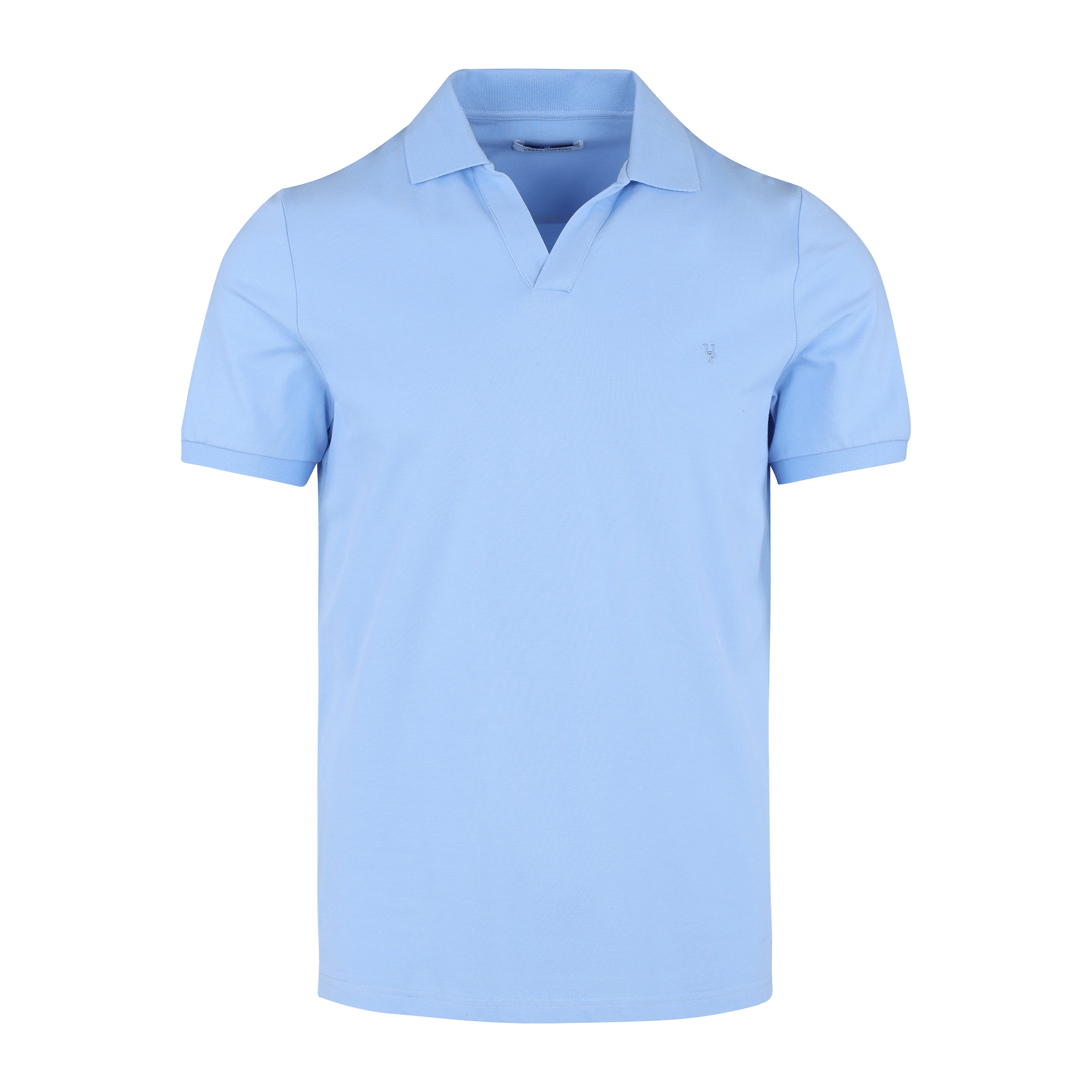 Urban Pioneers Male Oliver Pique PIQUE PLACIDE BLUE