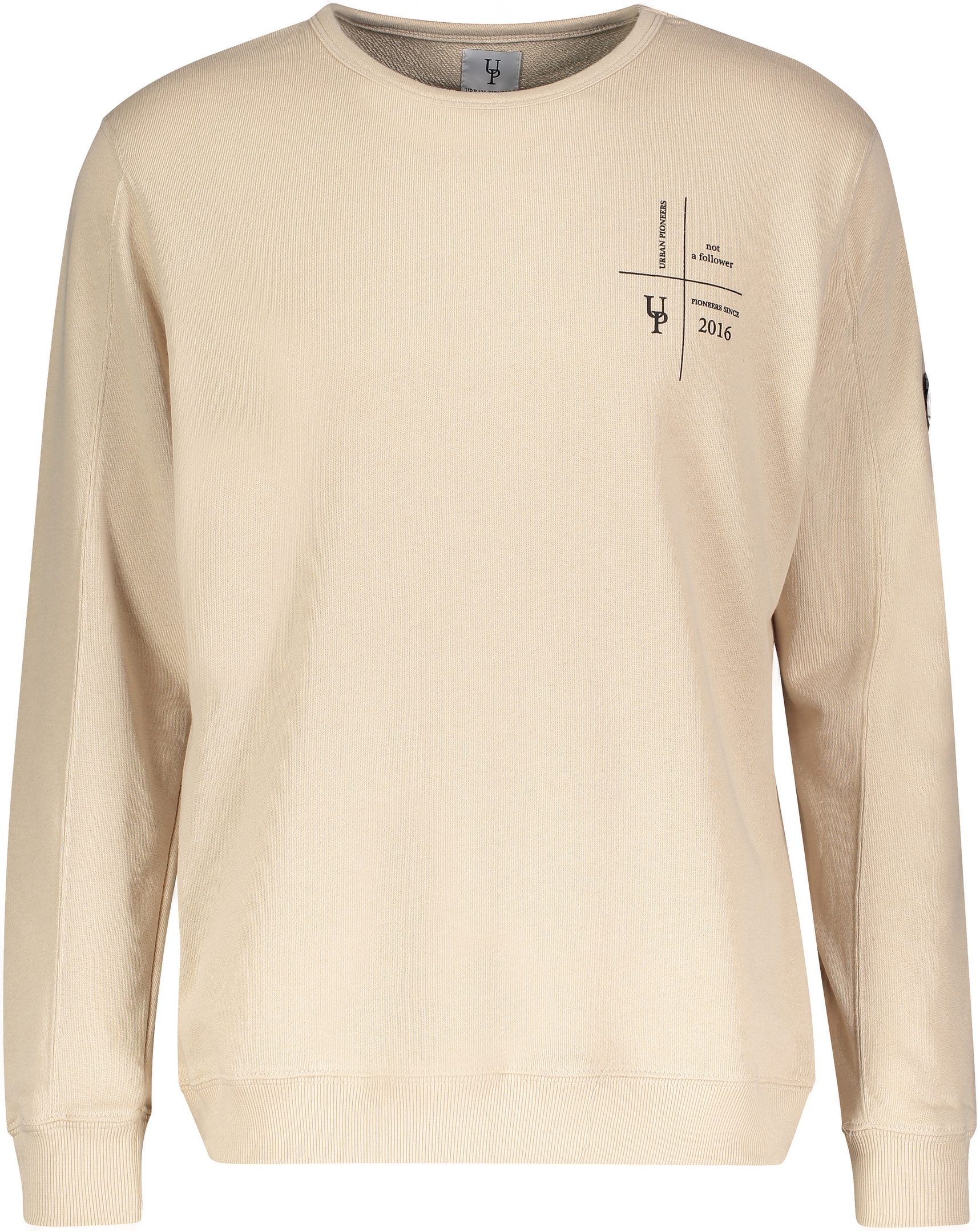 Urban Pioneers Male Onkel Crew Neck SWEATER SAND