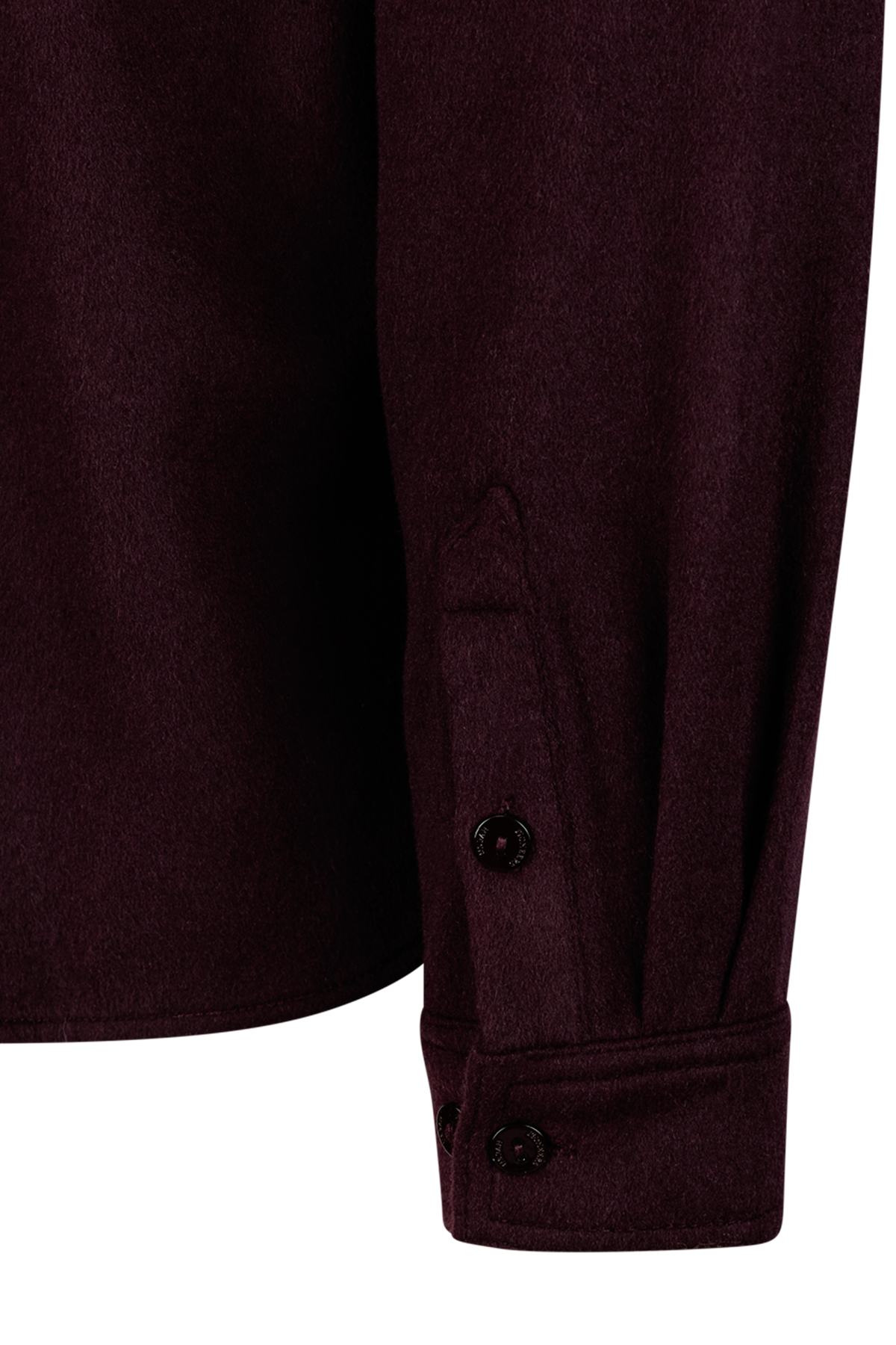 Urban Pioneers Male Orazio Wool Shirt SHIRT DARK BURGUNDY