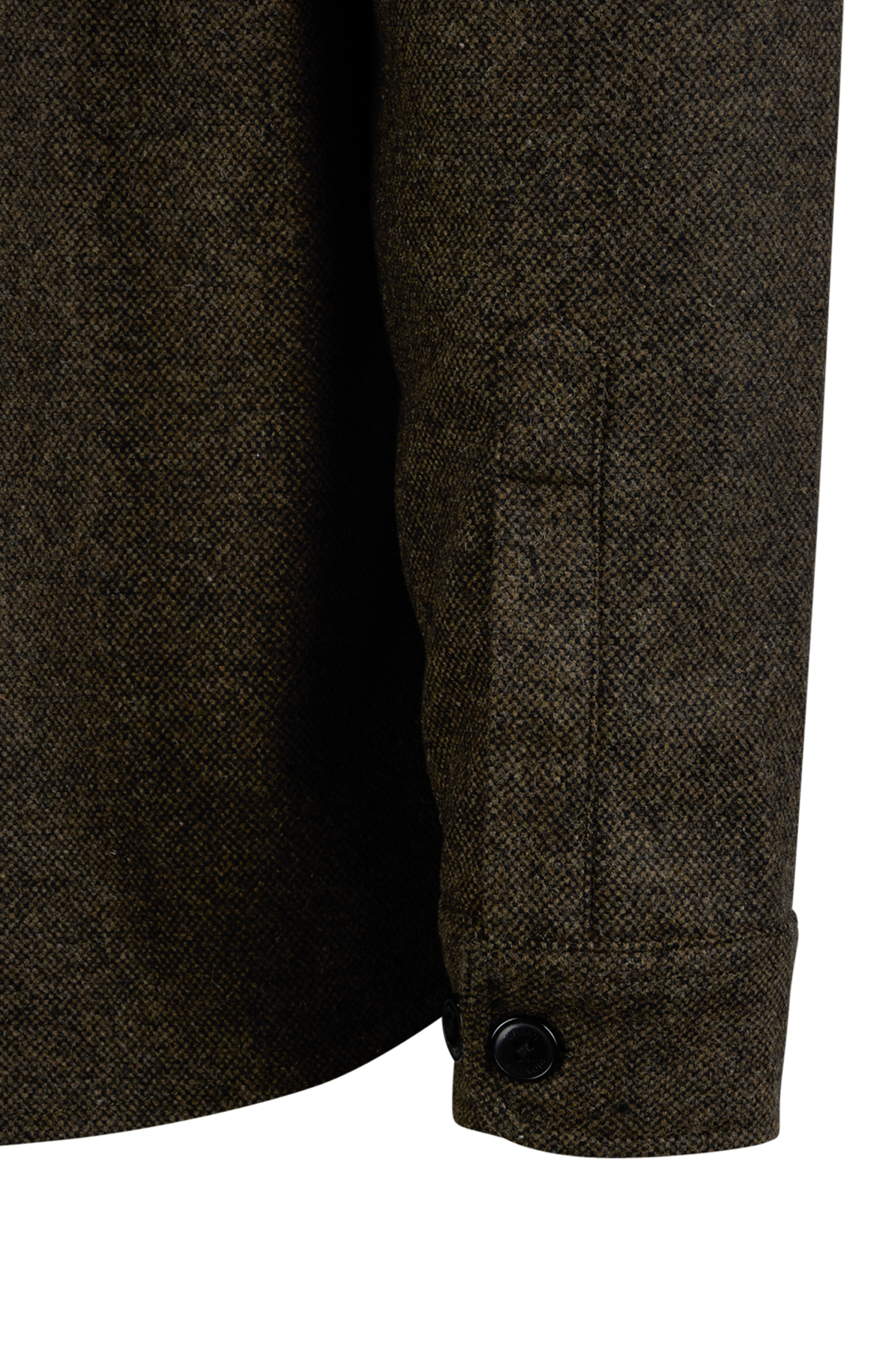 Urban Pioneers Male Oskar Wool Shirt SHIRT DARK OLIVE