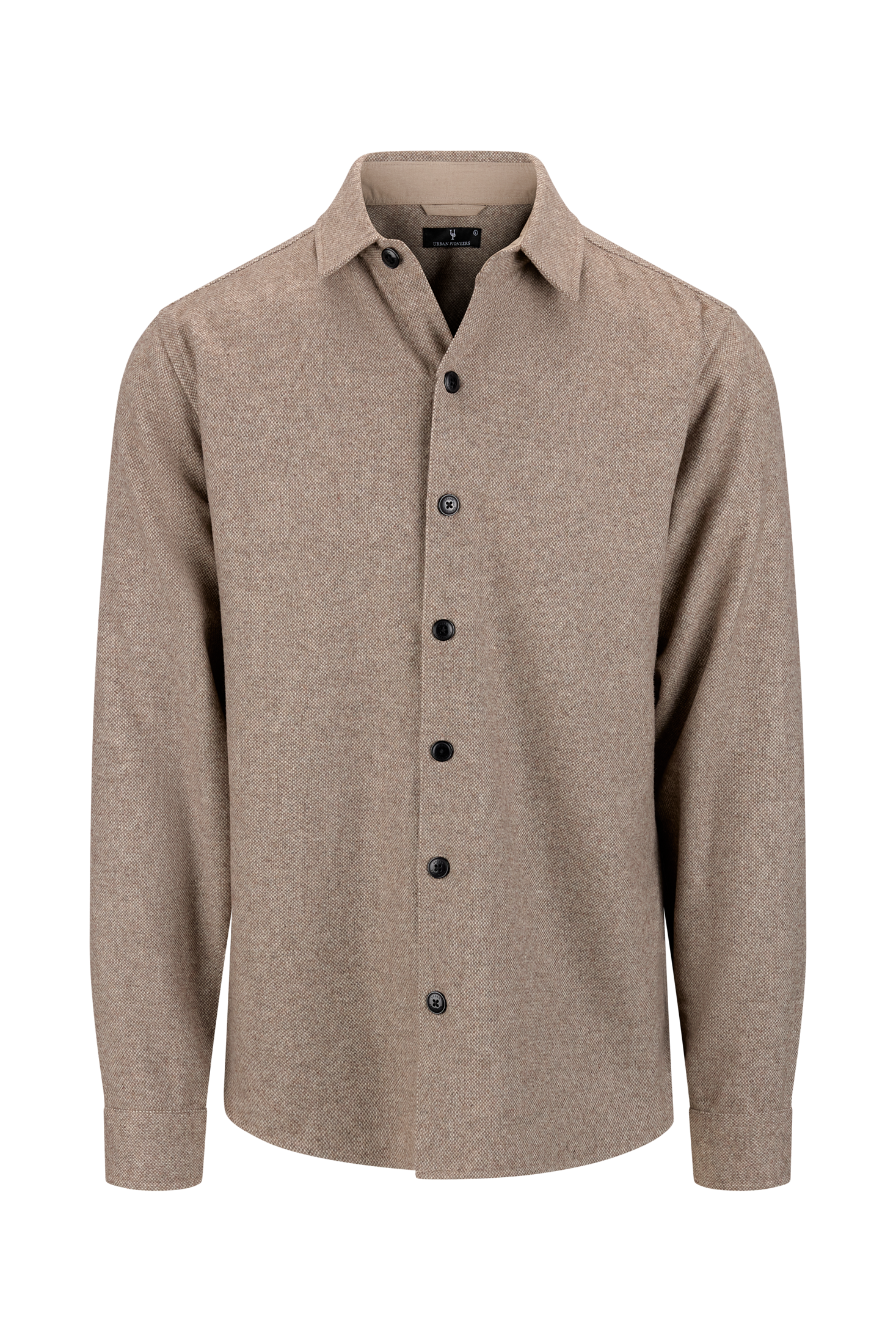 Urban Pioneers Male Oskar Wool Shirt SHIRT SAND