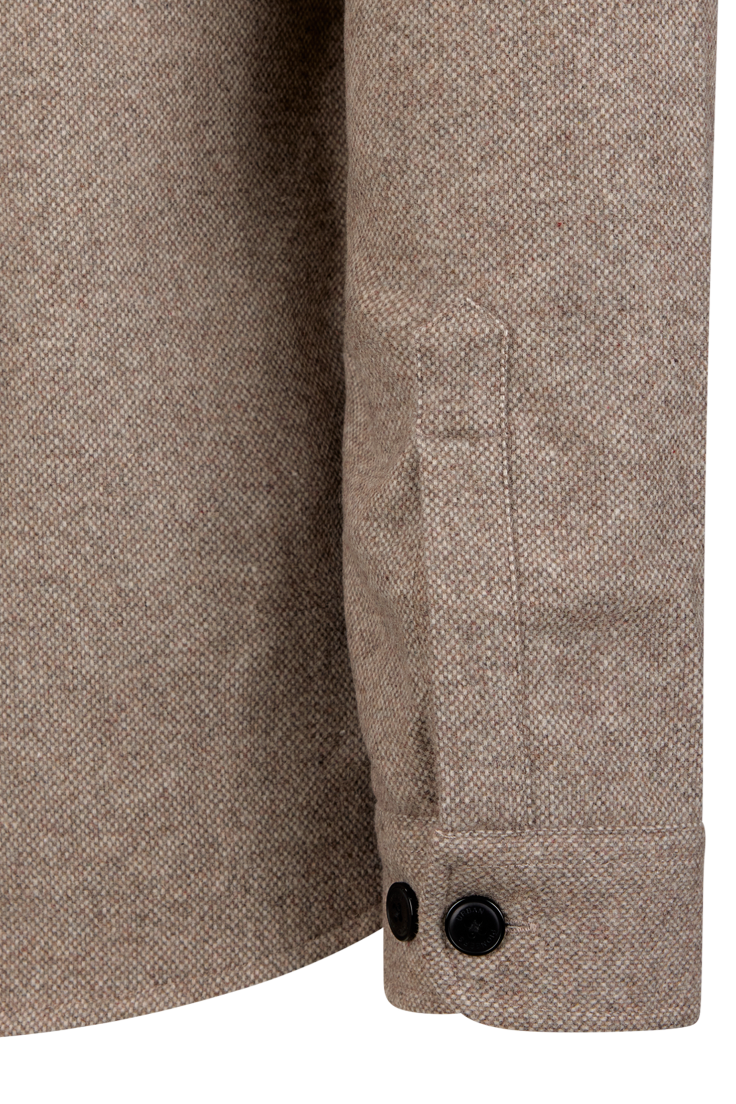 Urban Pioneers Male Oskar Wool Shirt SHIRT SAND