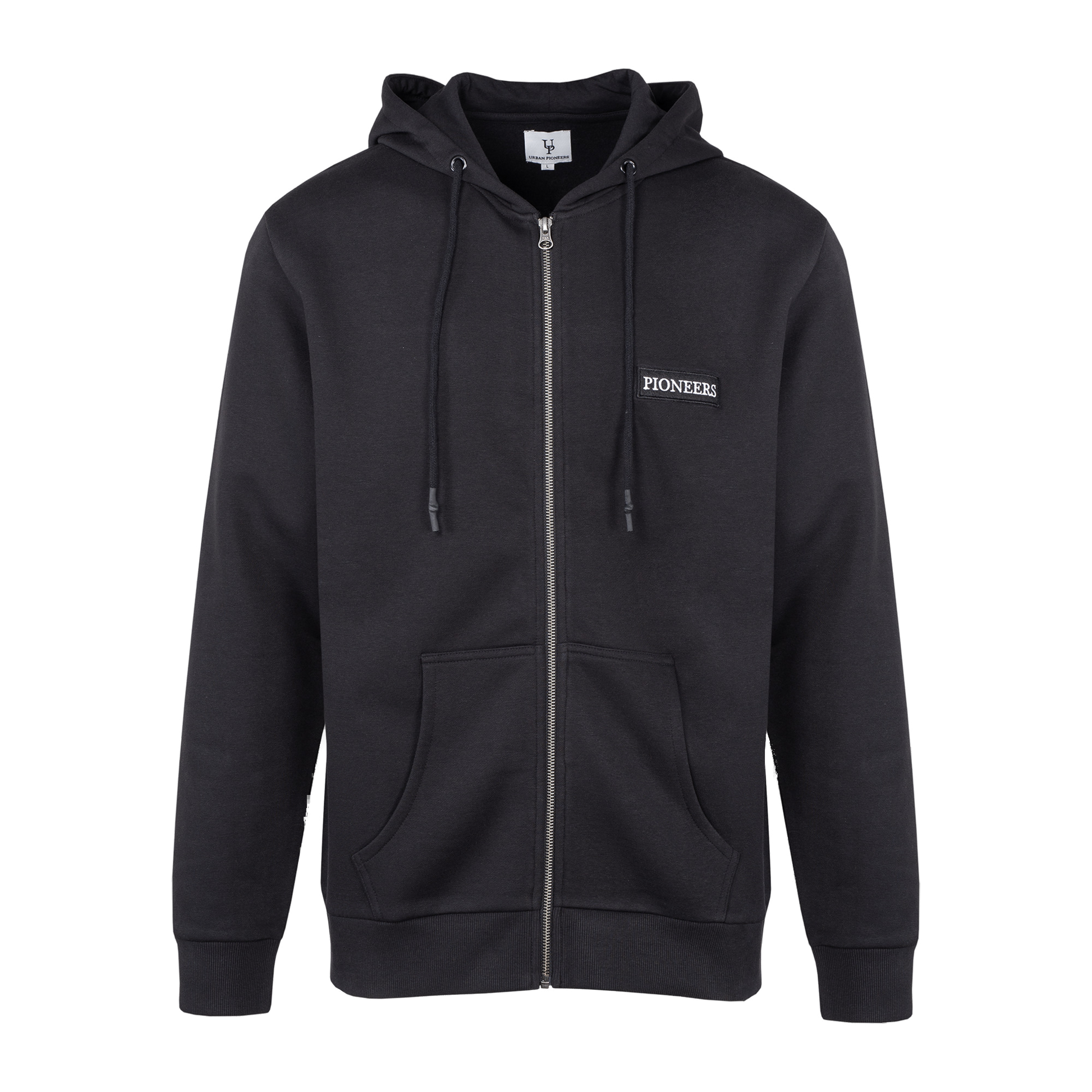 Urban Pioneers Male Parley Zip Hoodie  BLACK