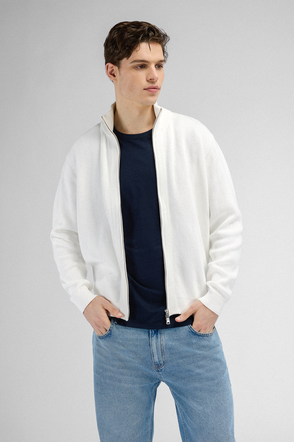 Urban Pioneers Male Pascal Cardigan CARDIGAN CREAM