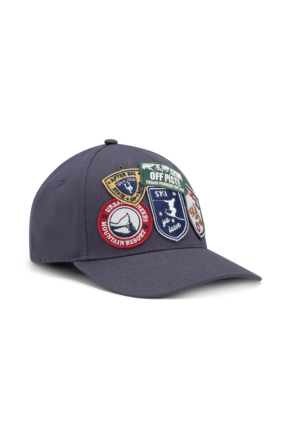 Urban Pioneers Uni Patches Cap CAP DARK NAVY