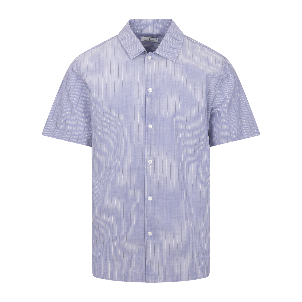 Urban Pioneers Male Paul SS SHIRT BLUE