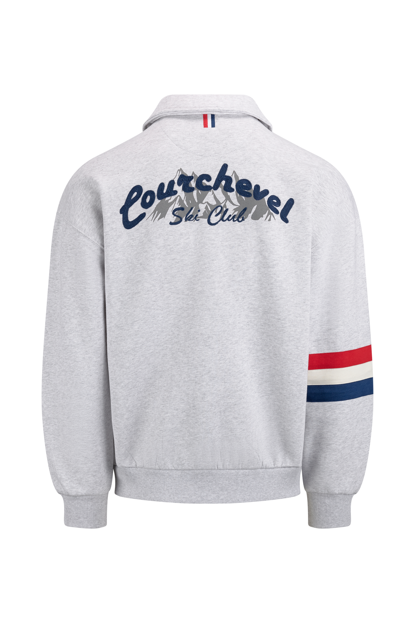 Urban Pioneers Male Pralong Half-Zip SWEATER GREY MELANGE