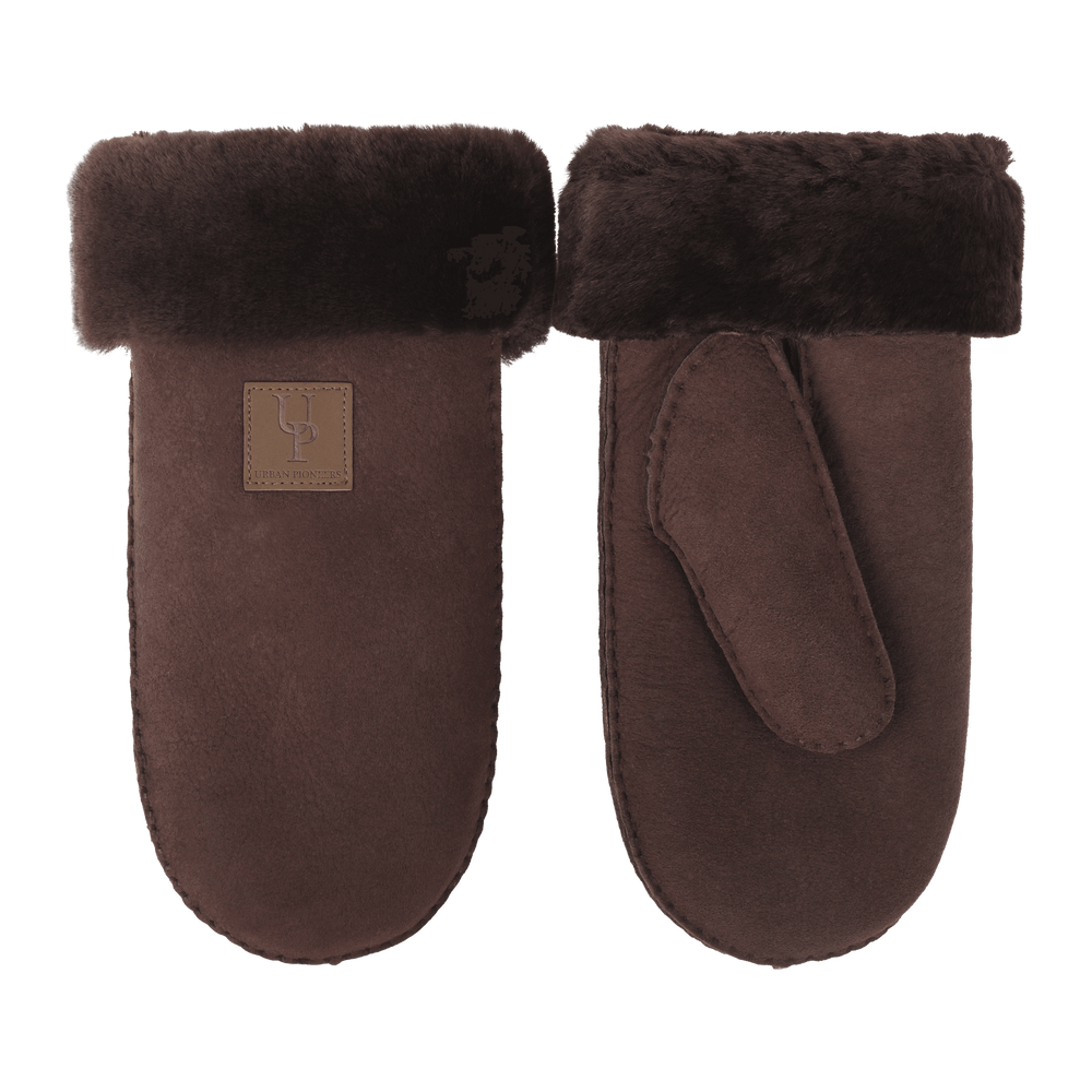 Urban Pioneers Female Puglia Mittens GLOVES AND MITTENS CHOCOLATE BROWN