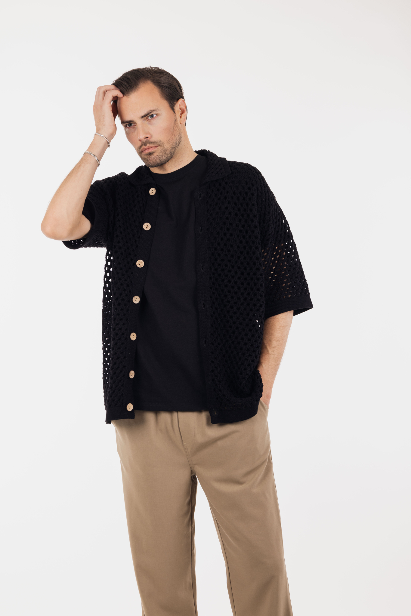 Urban Pioneers Male Pulp Shirt SHIRT BLACK